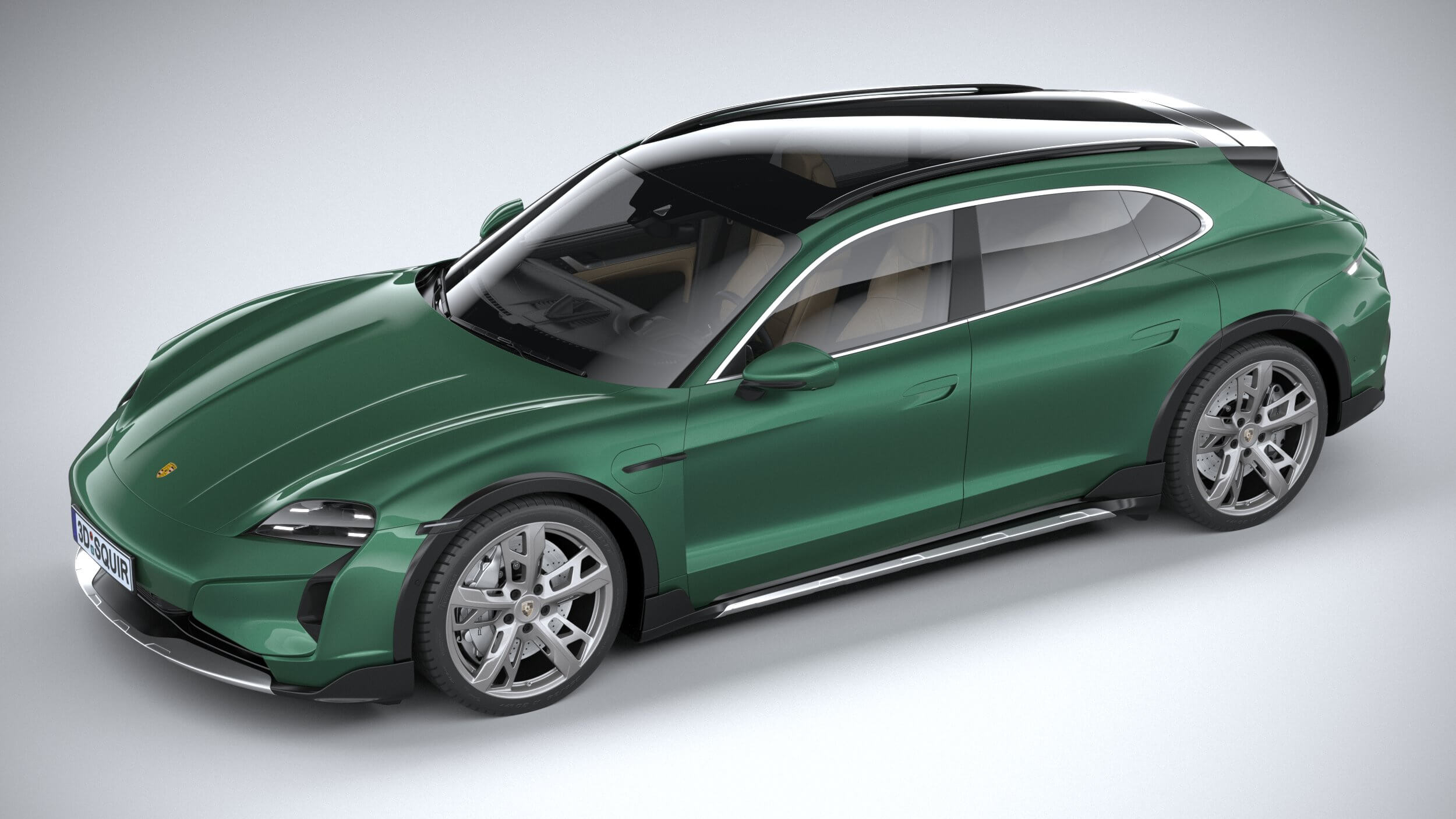 Pre Cut Ppf Porsche Taycan Cross Turismo Taycan Turbo Cross Turismo 2025 main image 0