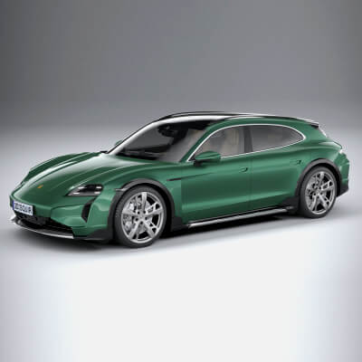 Pre Cut Ppf Porsche Taycan Cross Turismo Taycan Turbo Cross Turismo 2025 main image 1