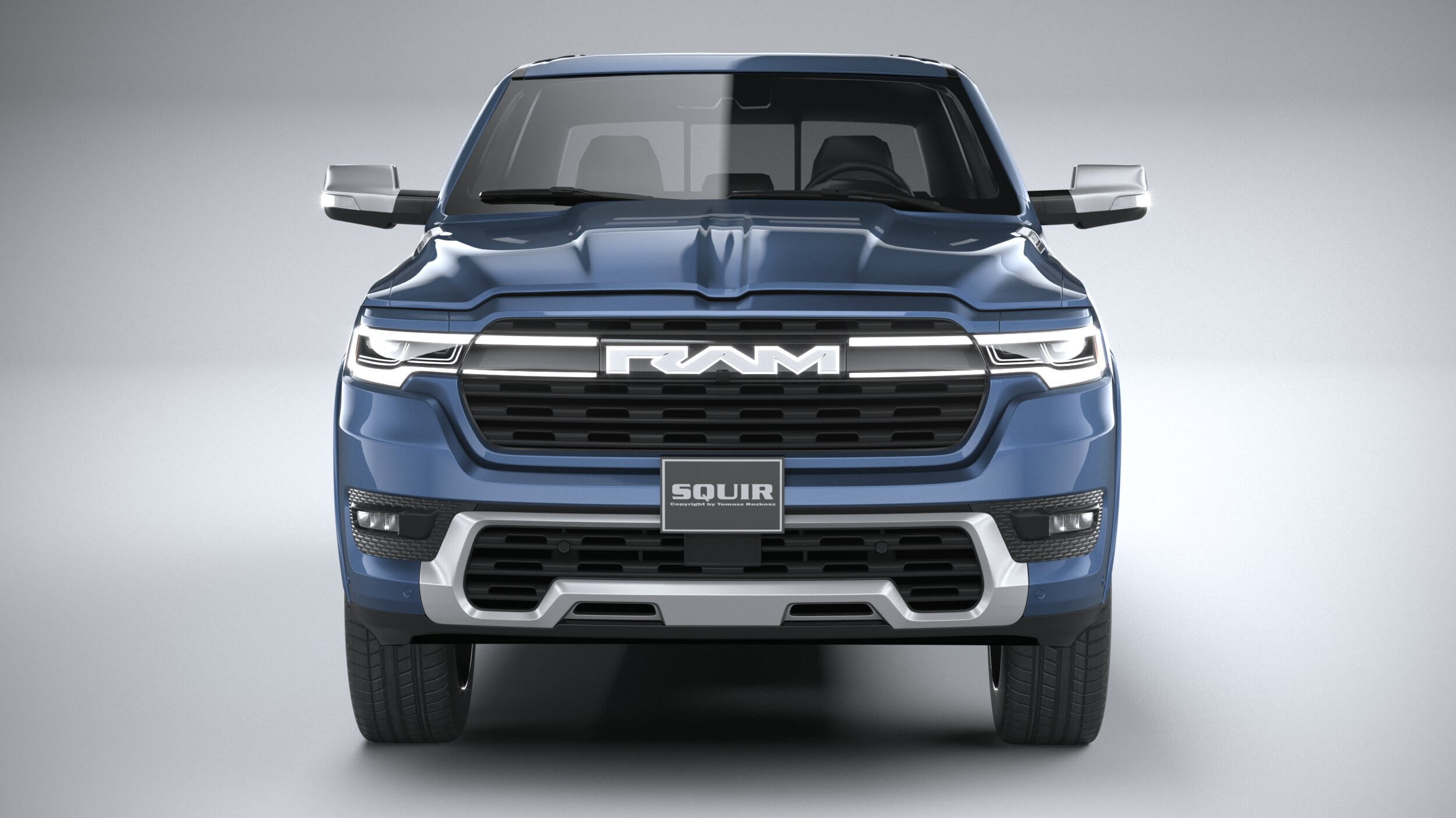Ram 1500 Ramcharger 2025 3D Model by SQUIR