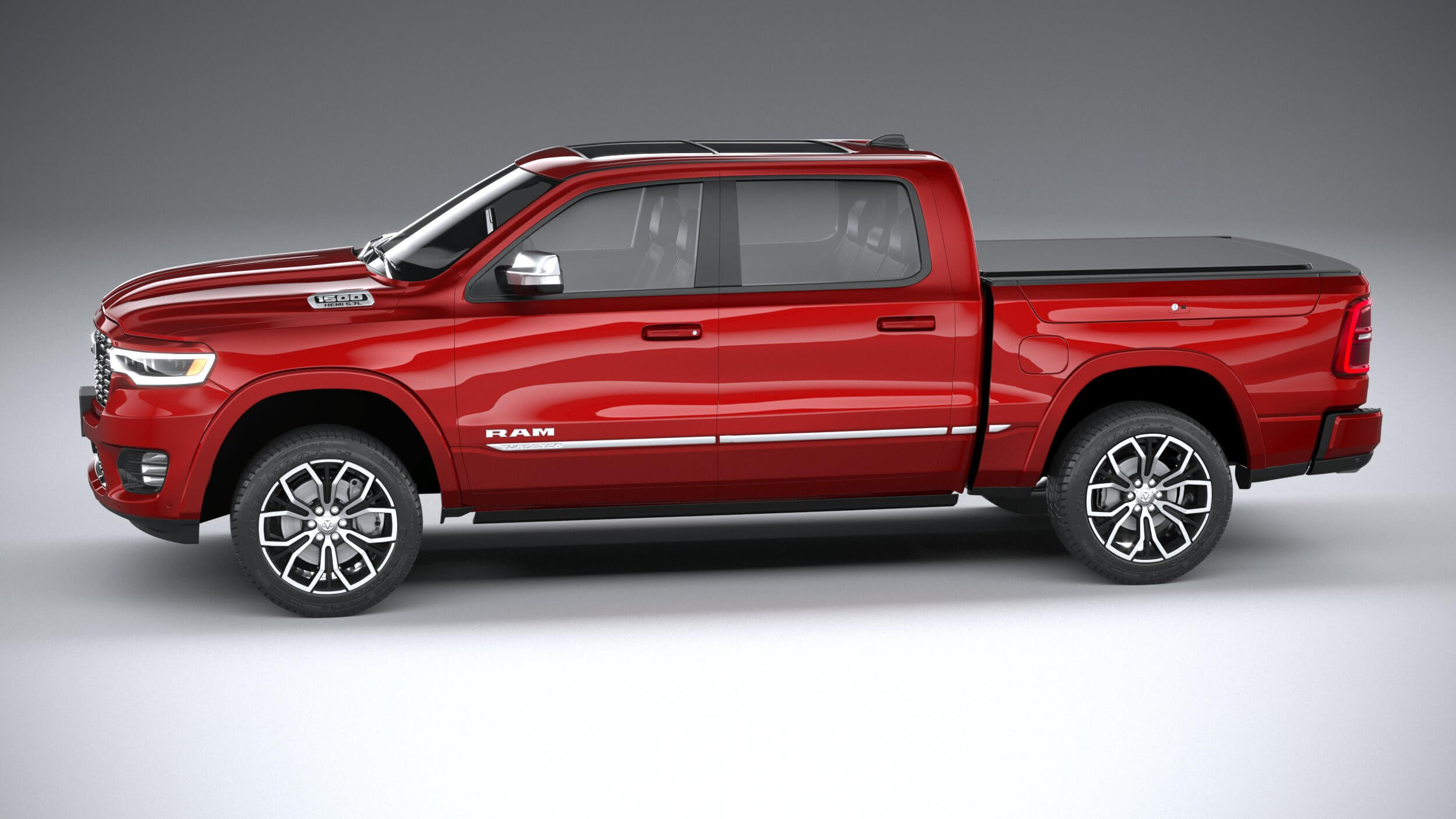 Ram 1500 Tungsten 2025 3D Model by SQUIR
