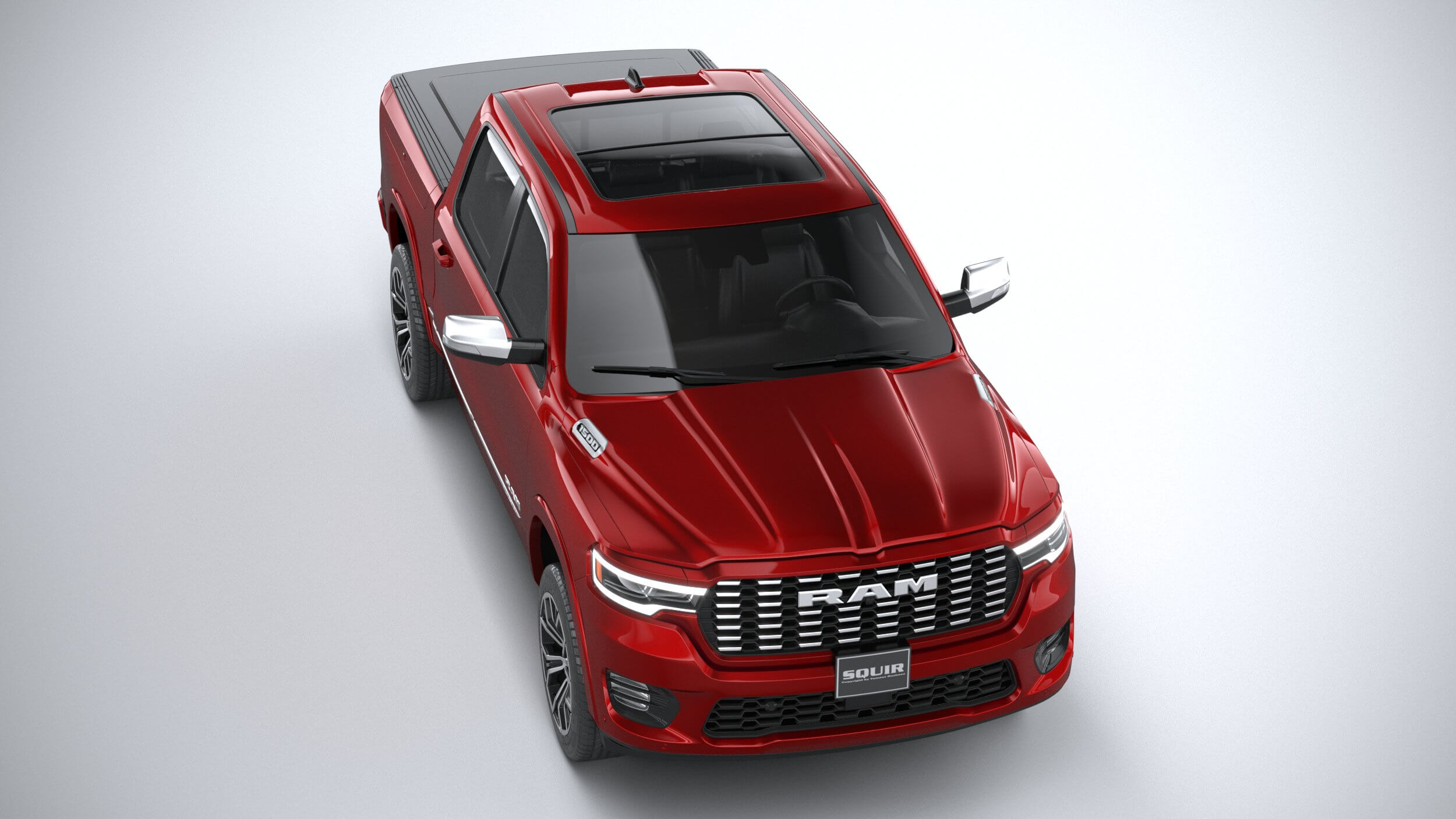 Ram 1500 Tungsten 2025 - 3D Model by SQUIR
