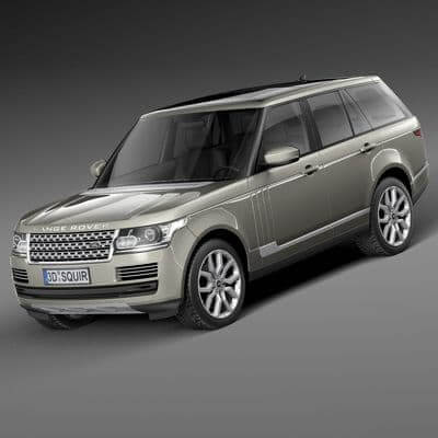 Range Rover 2013 - 3D Model by SQUIR