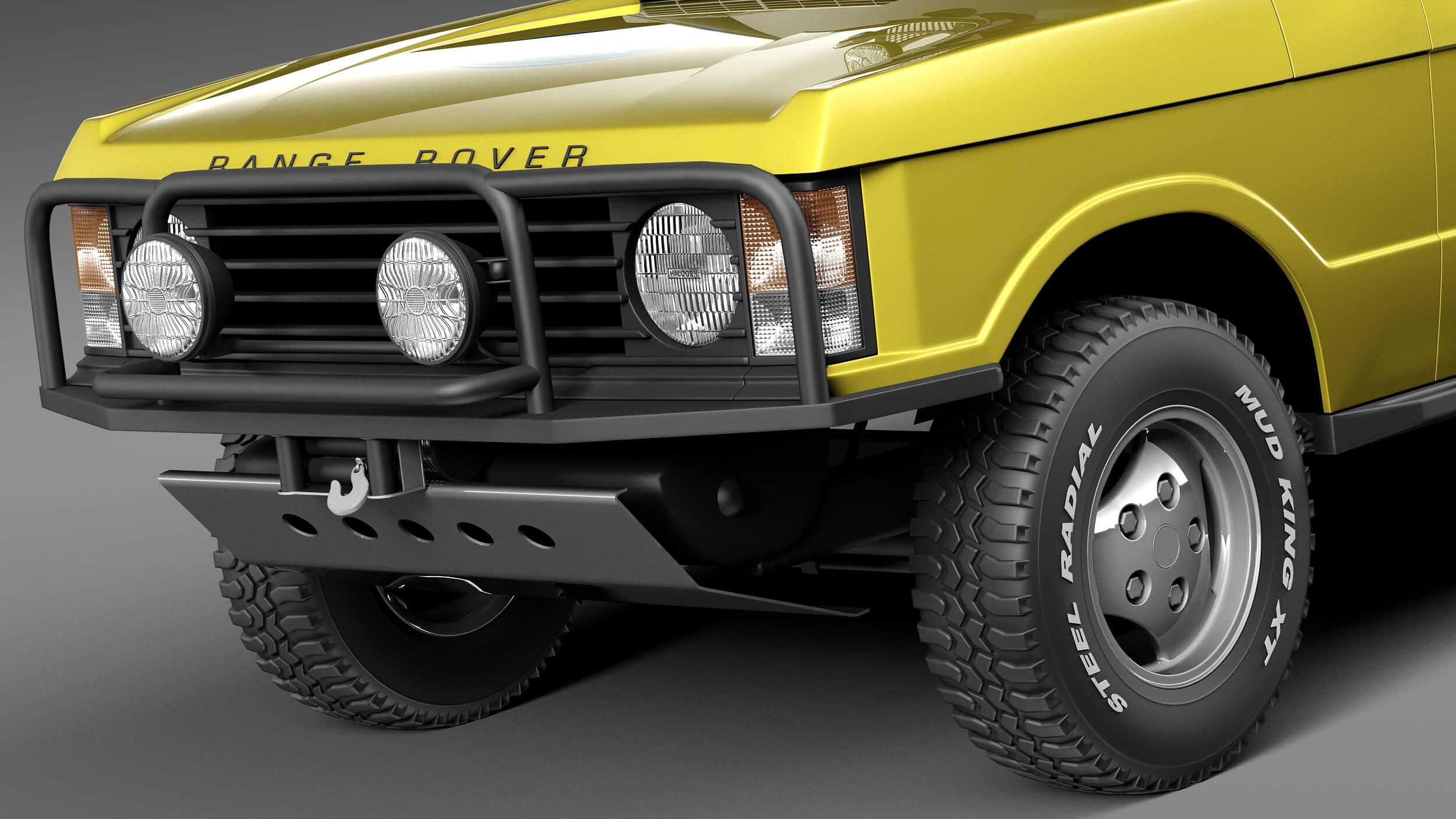 Range Rover Camel Trophy 1981-1993 3D Model by SQUIR