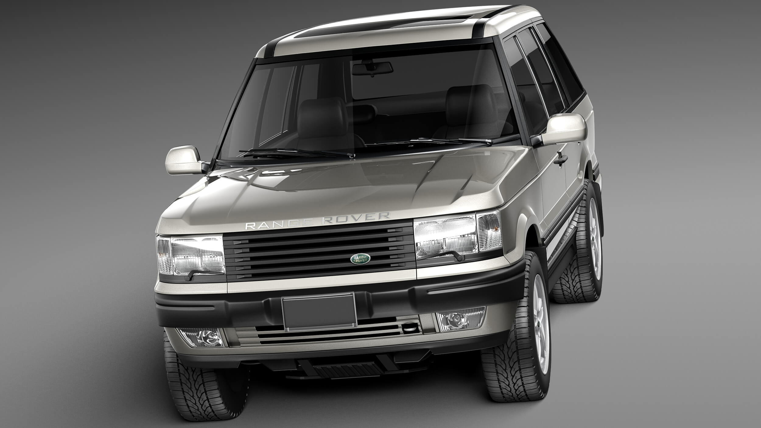 Range Rover II 1994-2002 P38A 3D Model by SQUIR