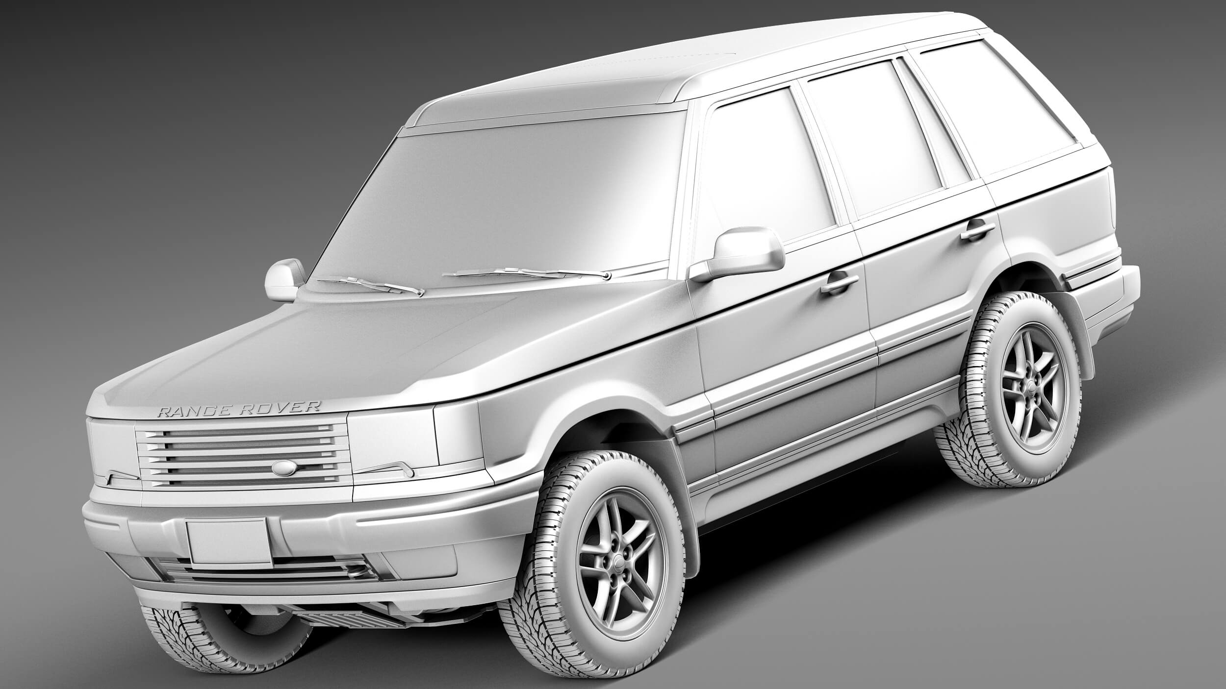 Range Rover II 1994-2002 P38A 3D Model by SQUIR