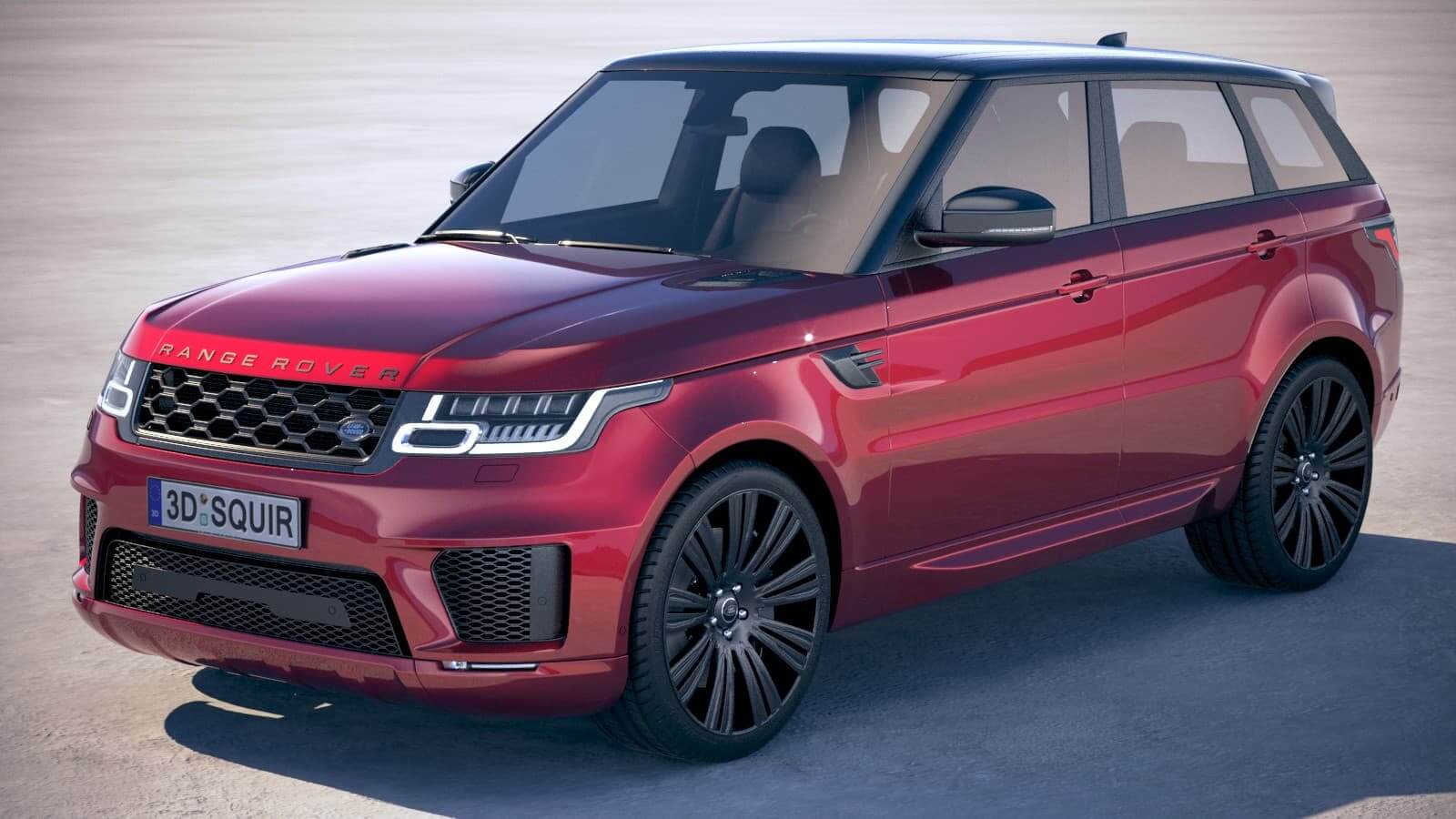 Range Rover Sport 2018 - 3D Model by SQUIR