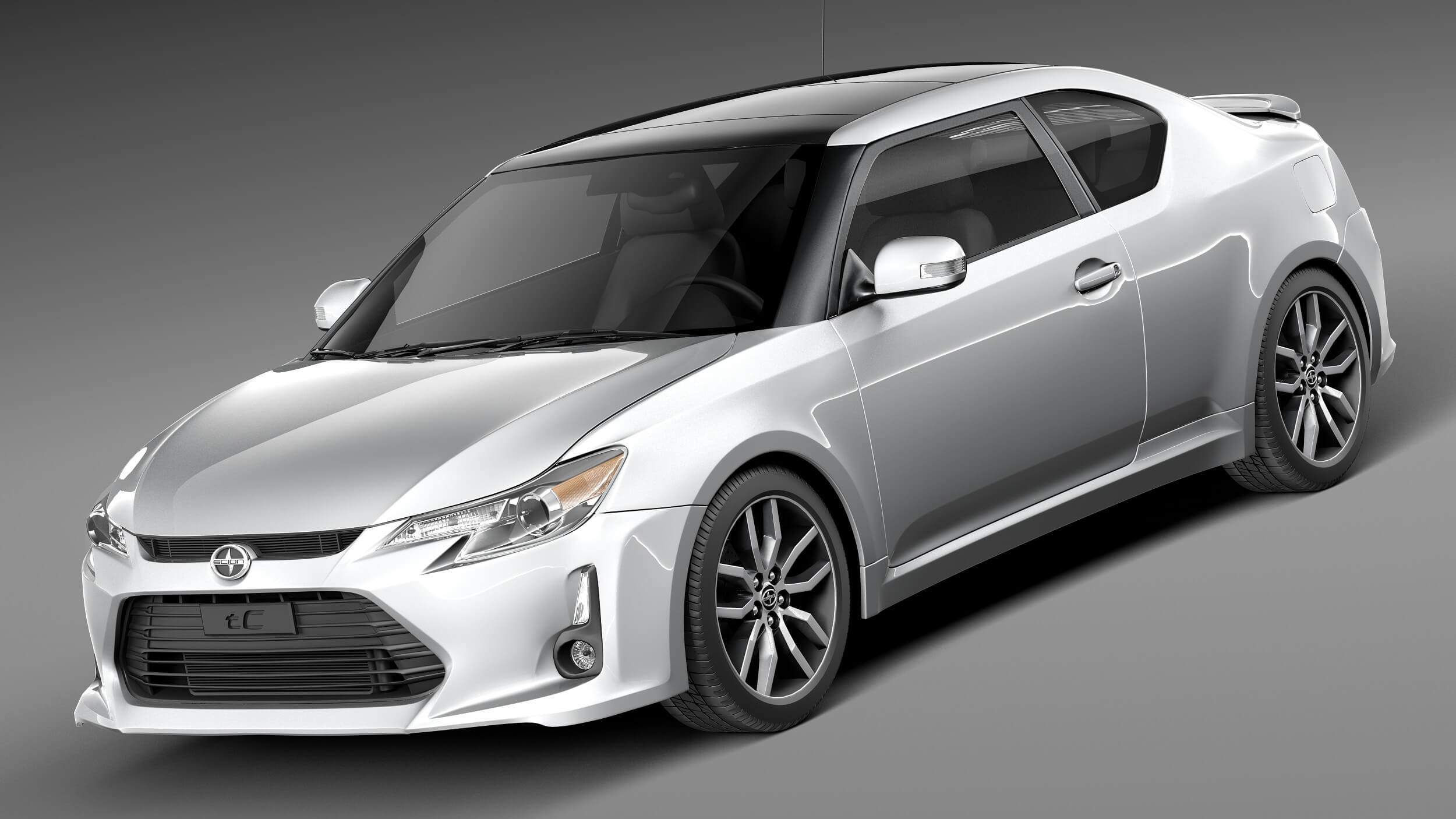 Scion TC 2014 3D Model by SQUIR
