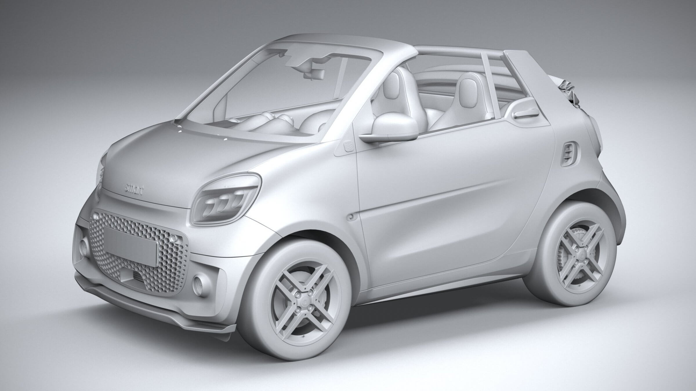 Электромобиль Mercedes Smart Vision EQ Fortwo