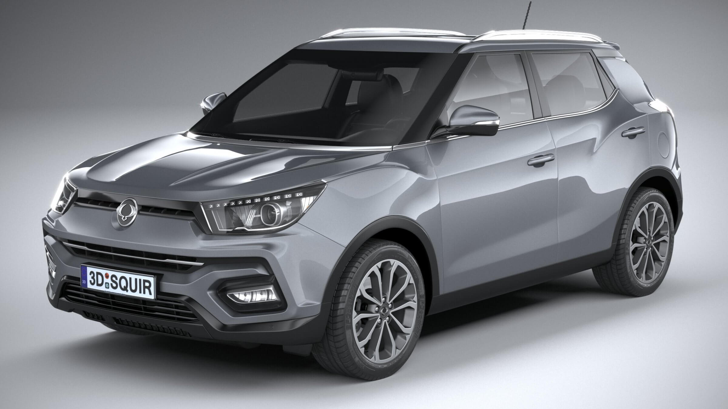Tivoli ssangyong габариты