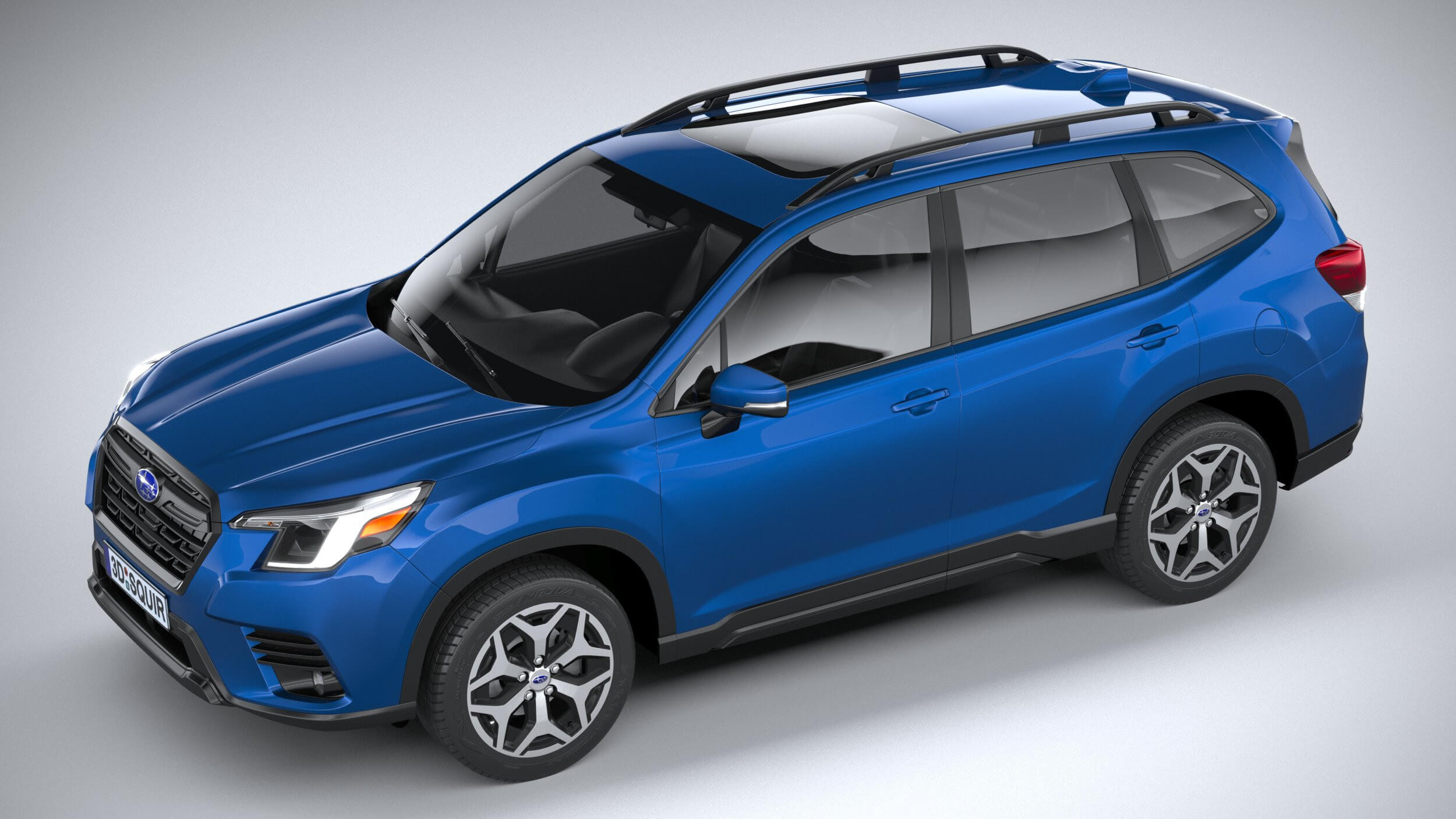 Subaru Forester 2023 3D Model by SQUIR Subaru Forester 2023 3D Model by SQUIR