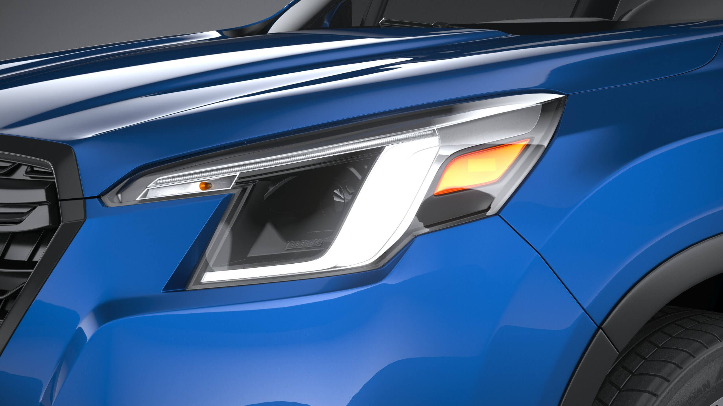 Subaru Forester 2023 3D Model by SQUIR