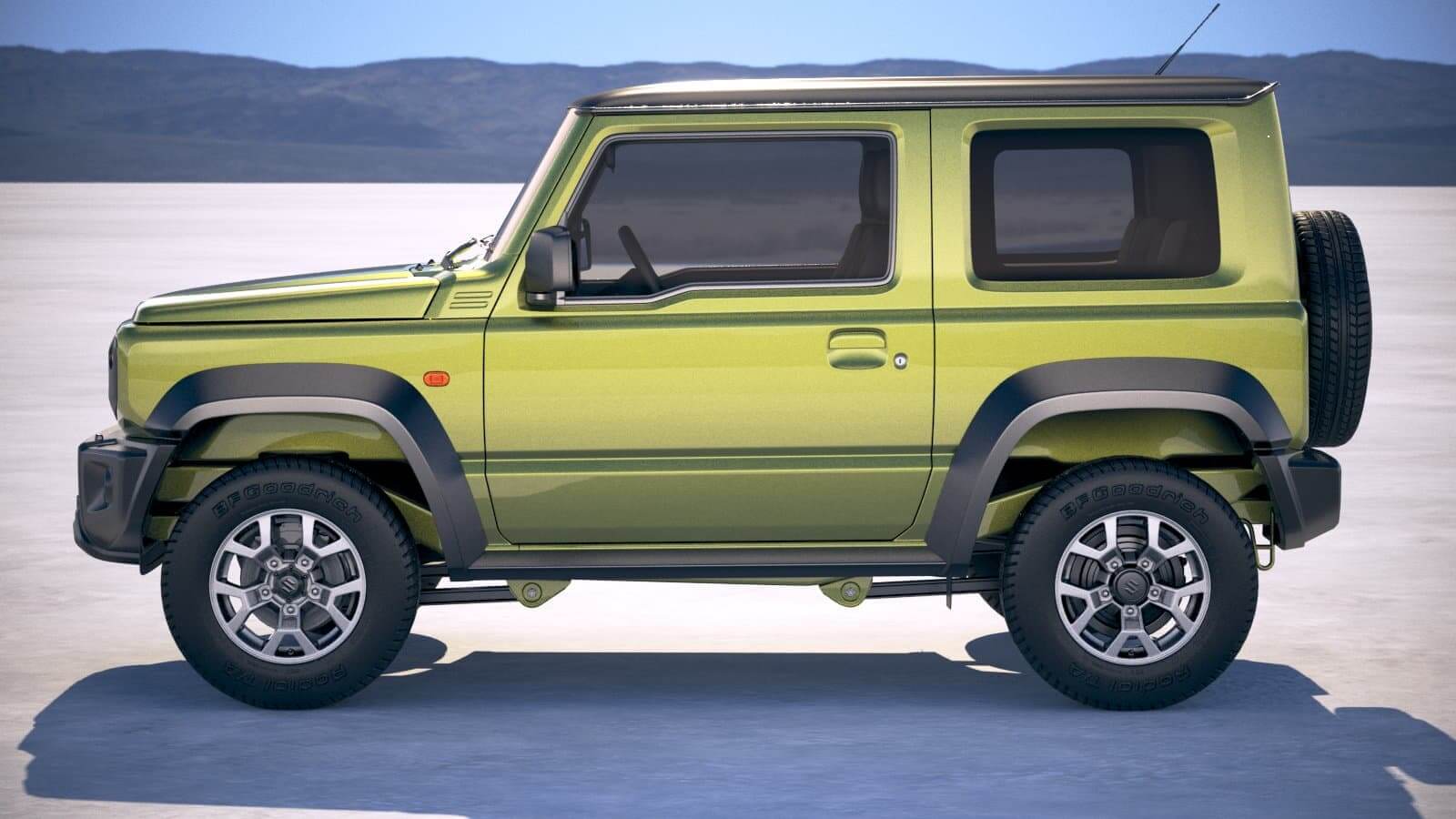 Suzuki Jimny 2018 - 3D Model by SQUIR