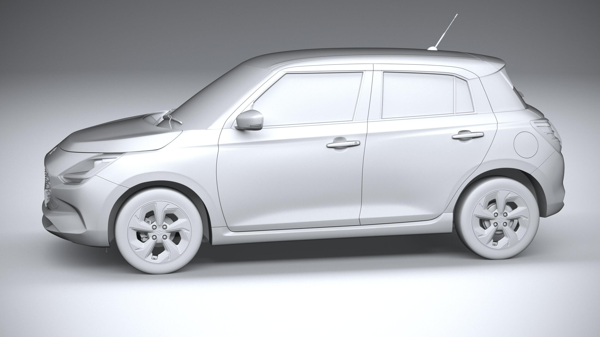 Swift 24 Model Suzuki Swift 2024 - 3D Model by SQUIR