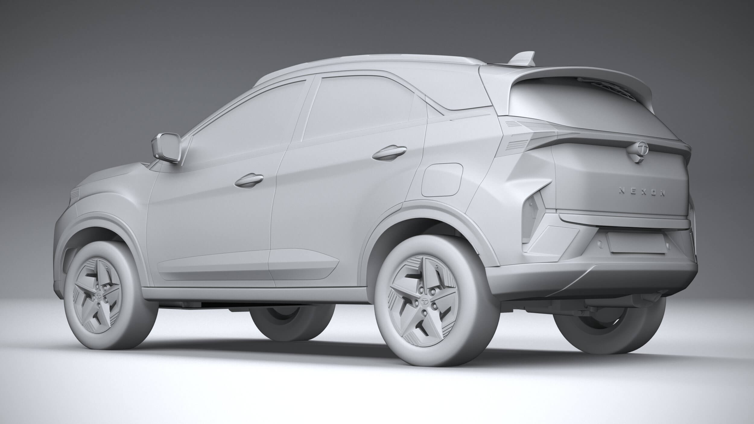 Tata Nexon 2024 - 3D Model by SQUIR