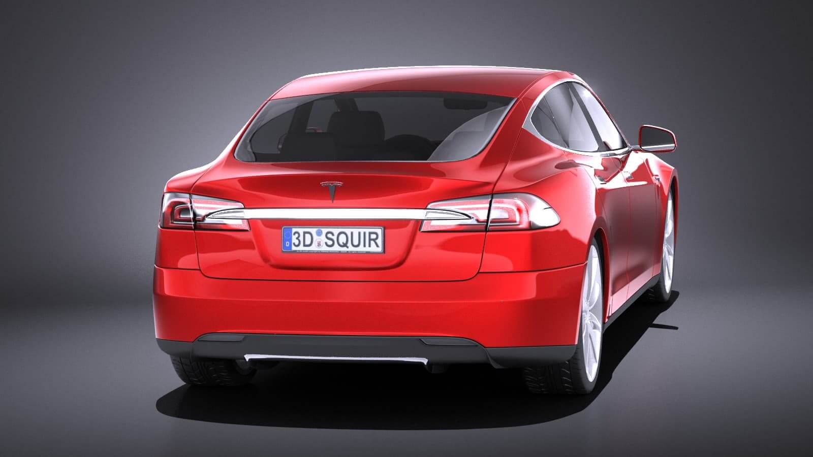 Tesla Model S 2015 (V-Ray) by SQUIR