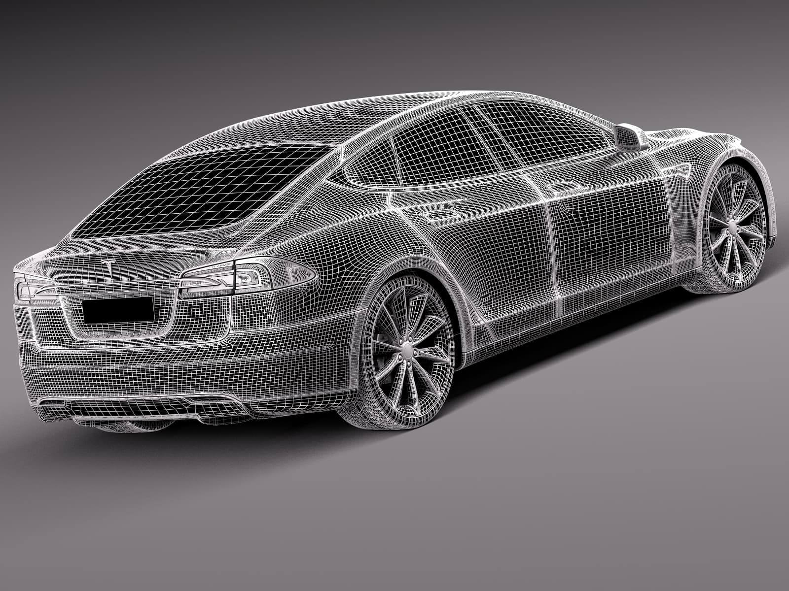 Tesla Model S 2015 by SQUIR