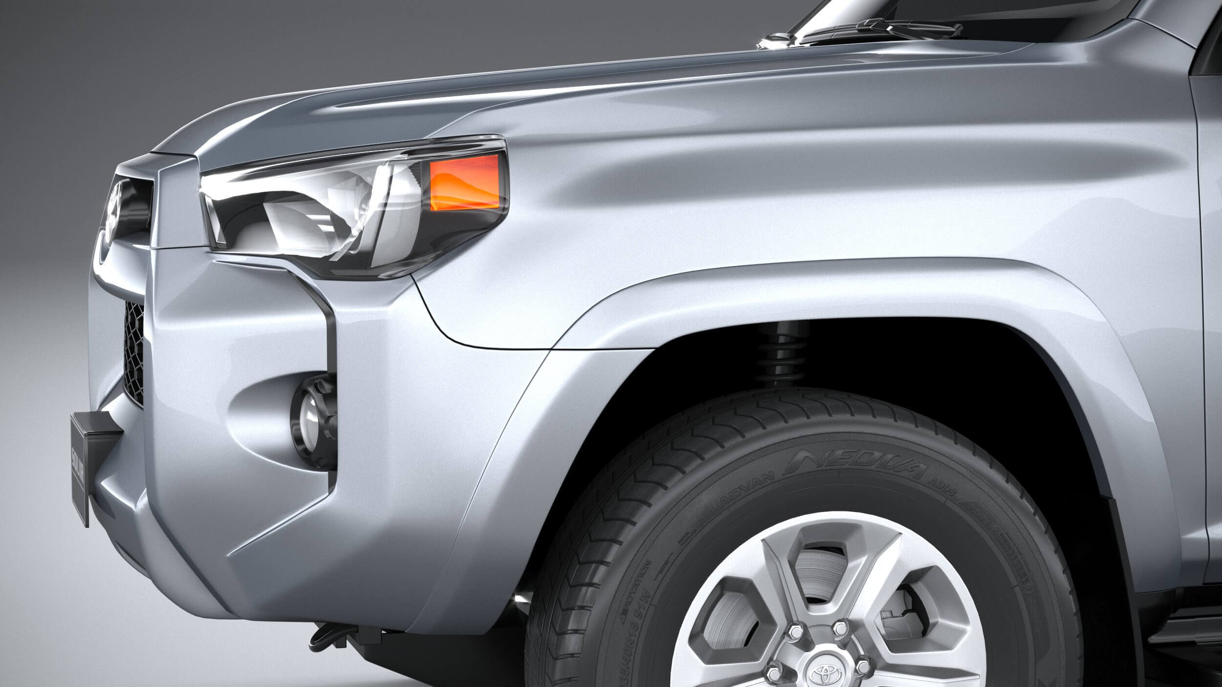 Toyota 4Runner Base 2020 - 3D Model by SQUIR