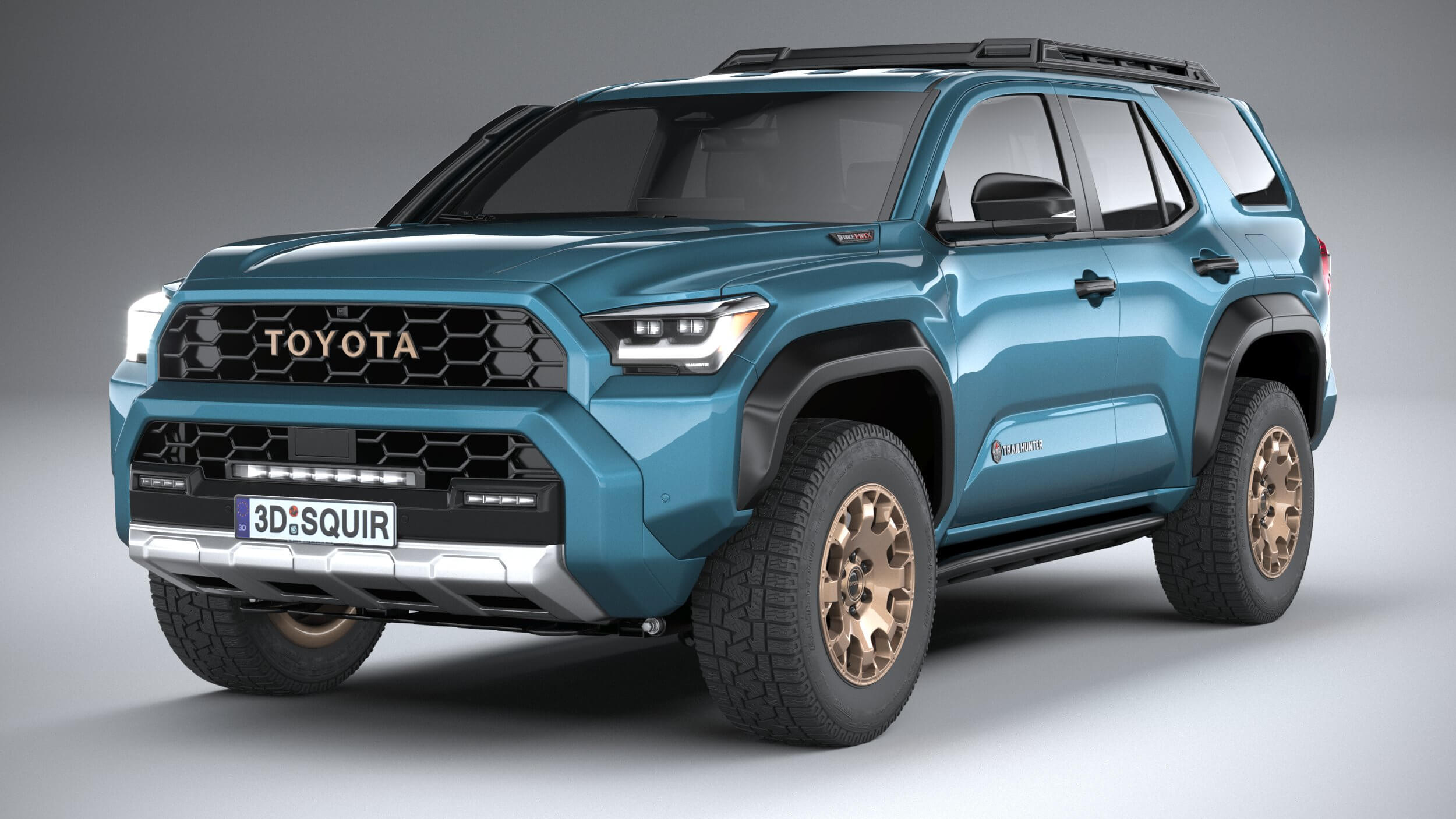 Toyota 4Runner Trailhunter 2025 3D Model by SQUIR