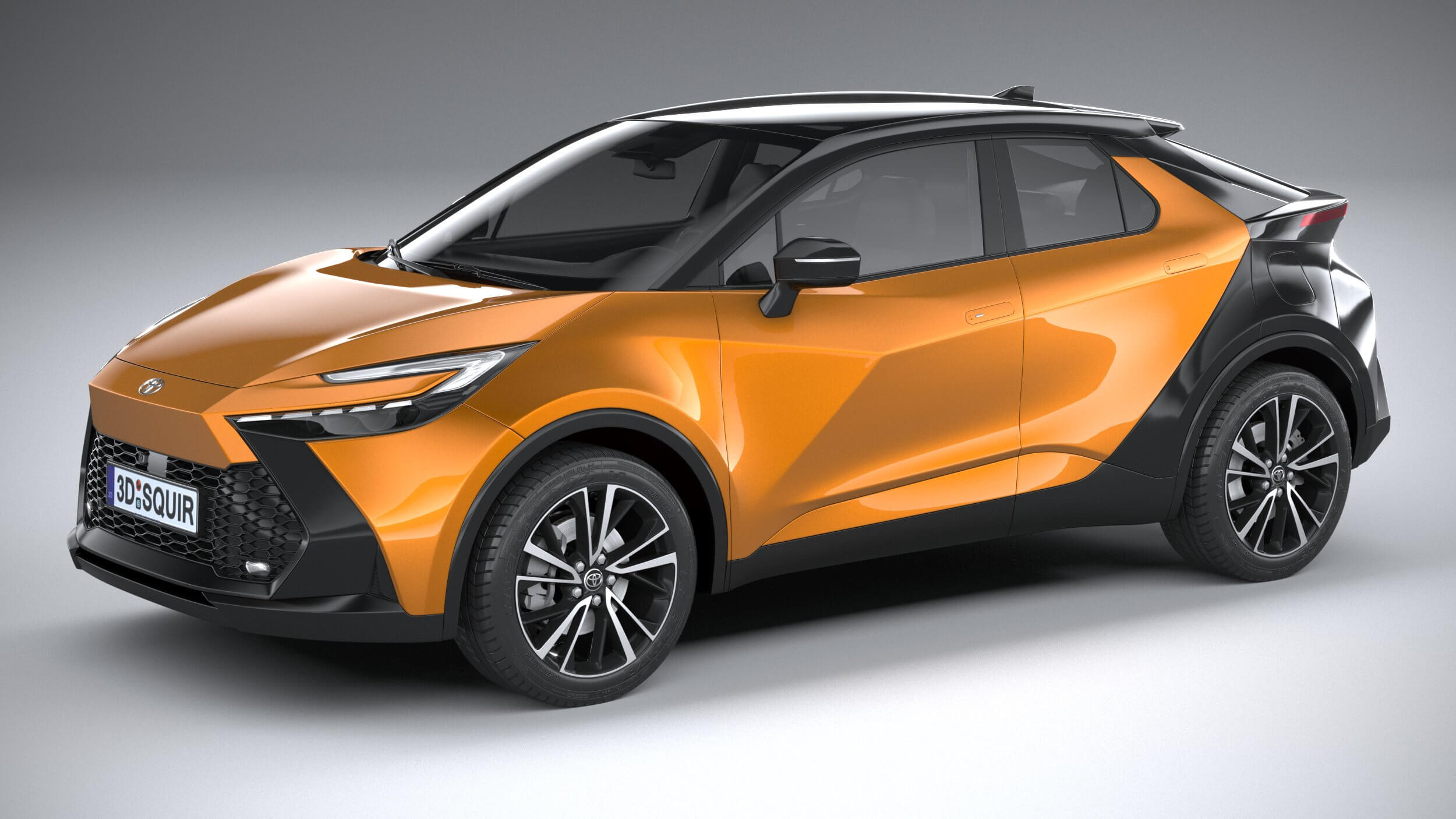 Toyota CHR 2024 3D Model by SQUIR