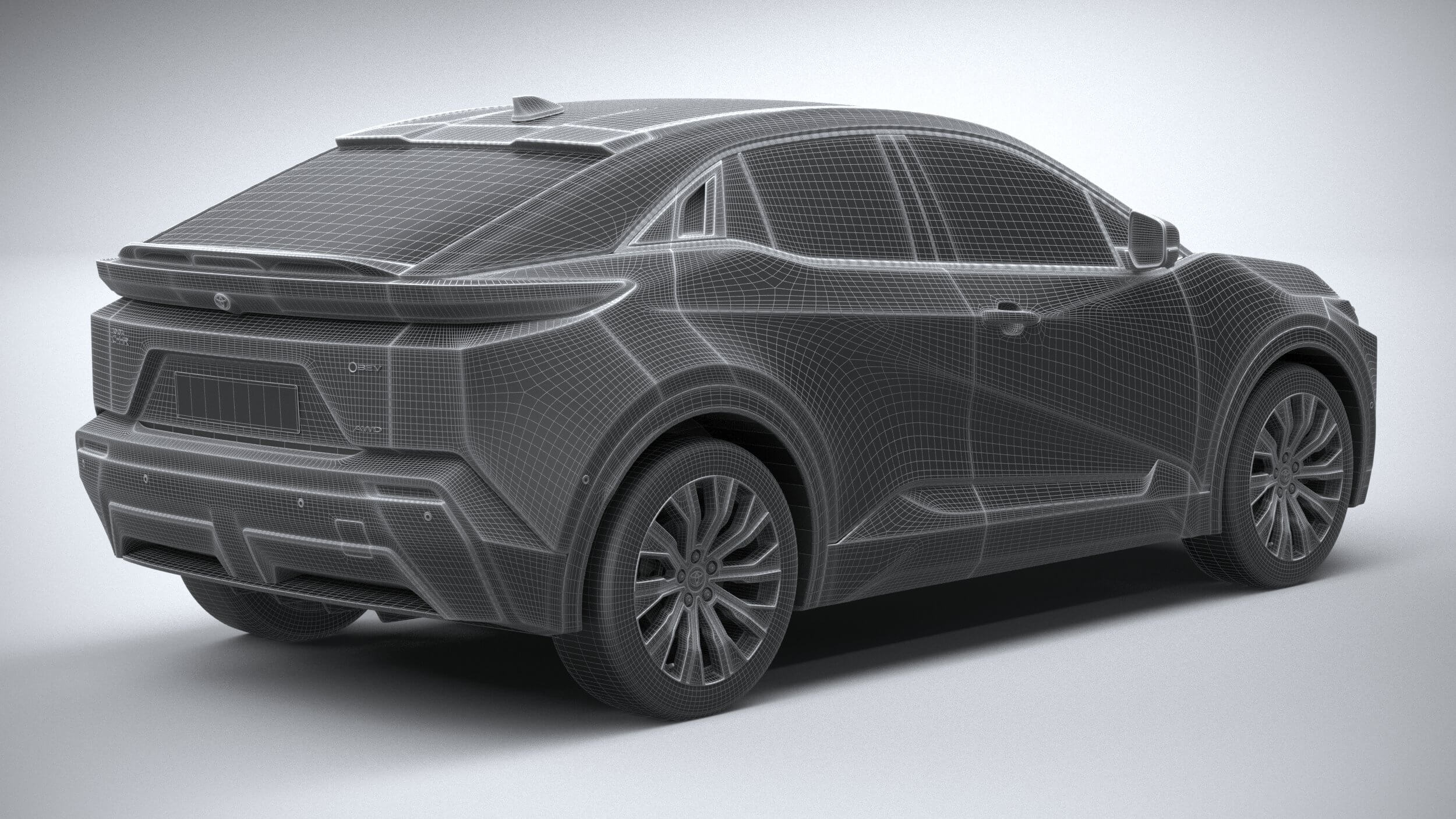 Toyota C Hr 2026 3d Model By Squir