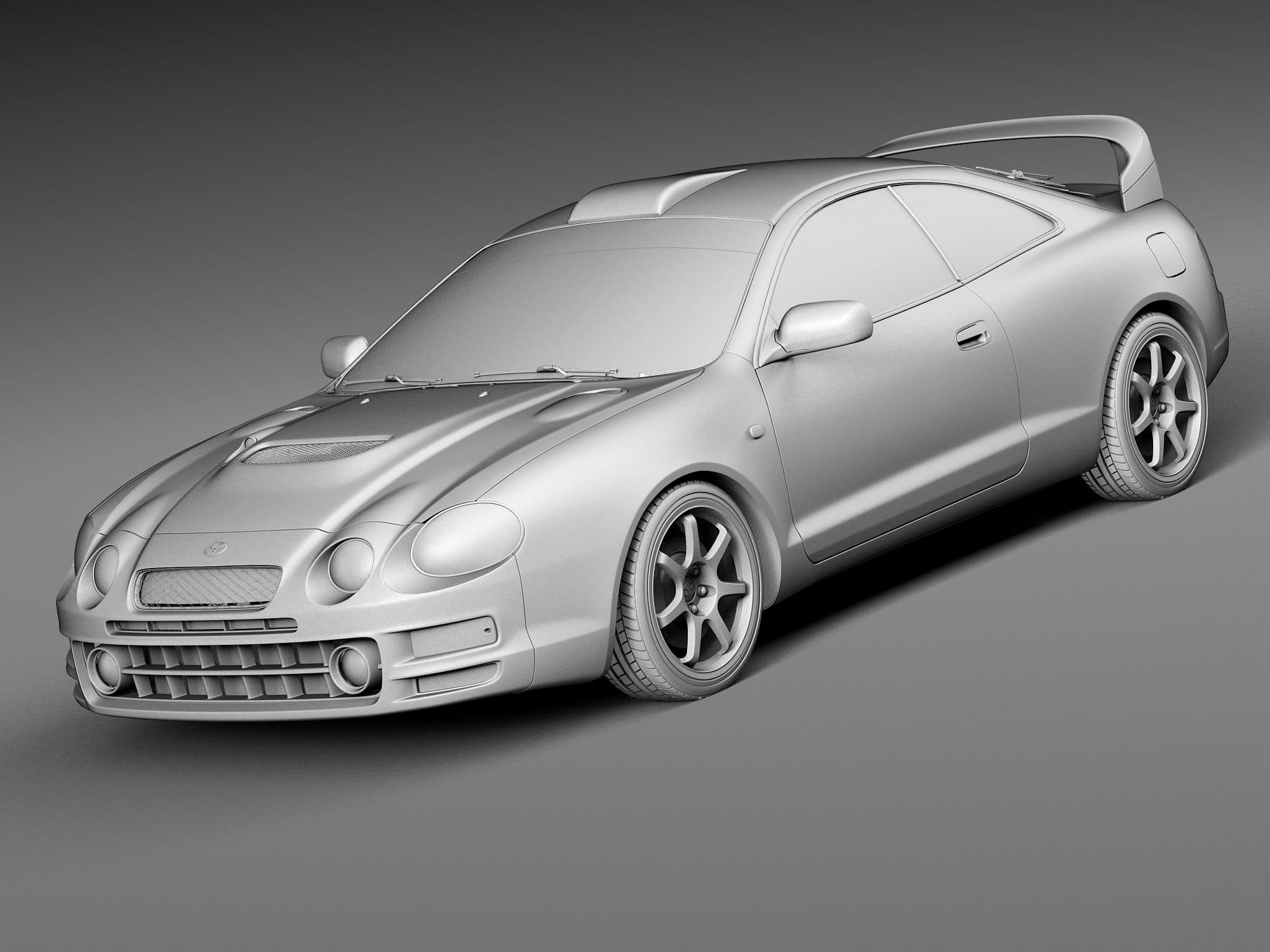 Toyota Celica GT4 Castrol Rally 3D Model