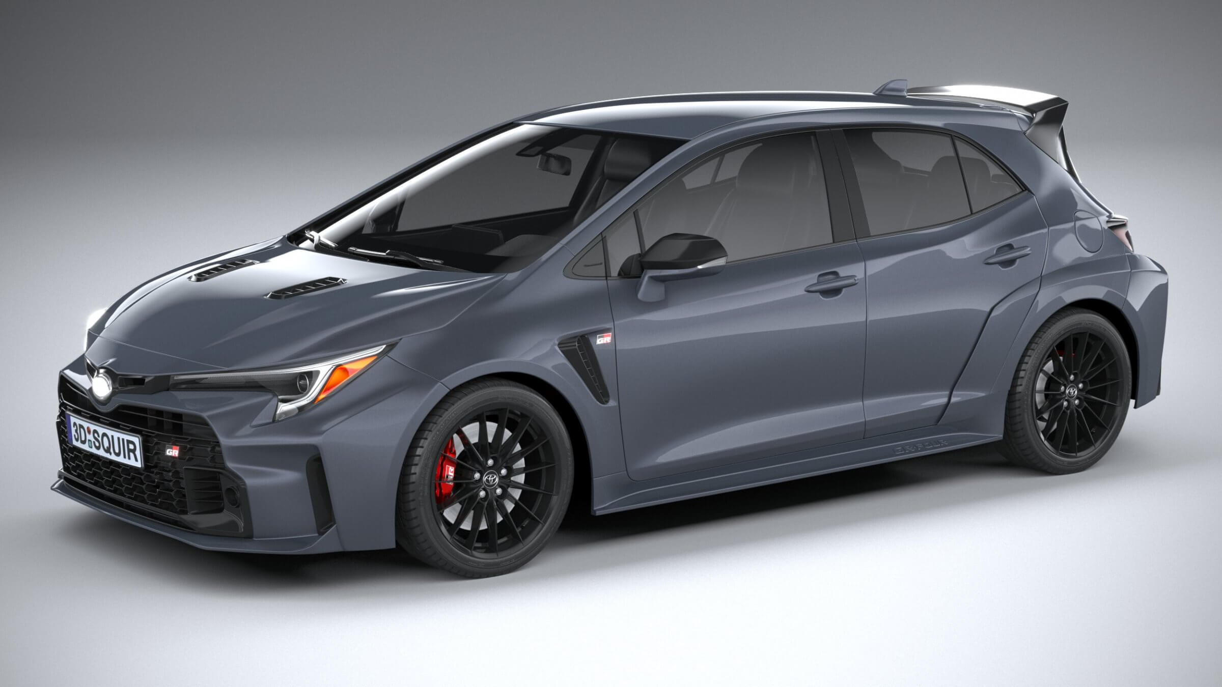 Toyota Corolla GR 2023 3D Model by SQUIR