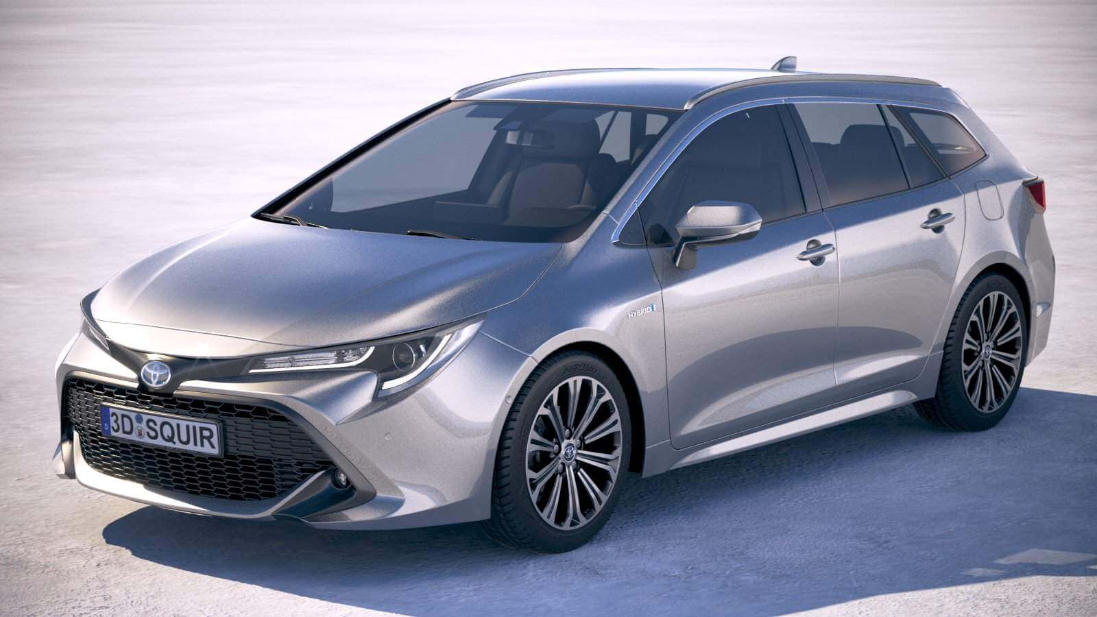 Toyota Corolla Touring Sports 2019 - 3D Model by SQUIR