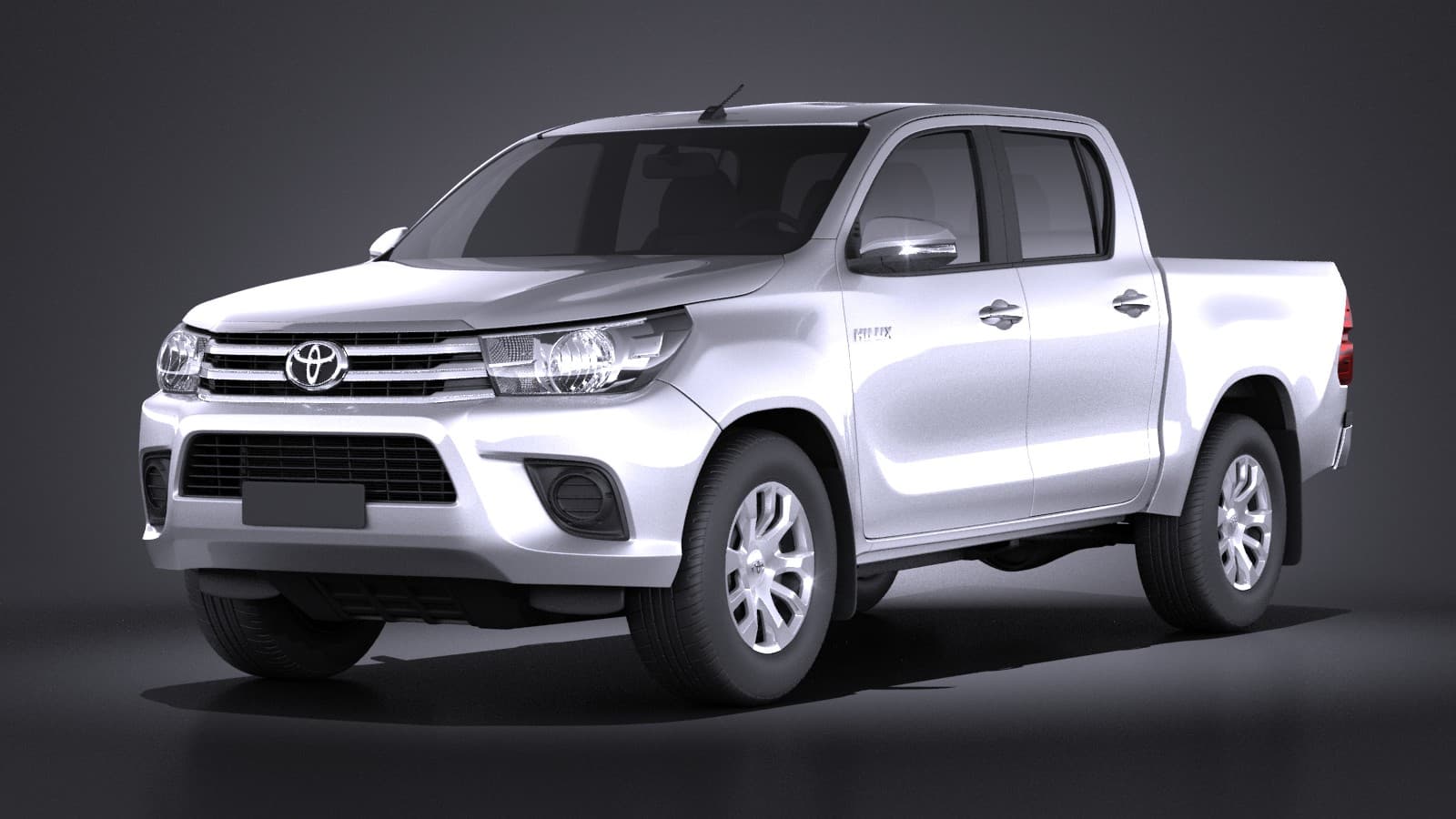Toyota Hilux Double Cab Base 2016 3D Model By SQUIR Toyota Hilux Double Cab Base 2016 3D Model By SQUIR