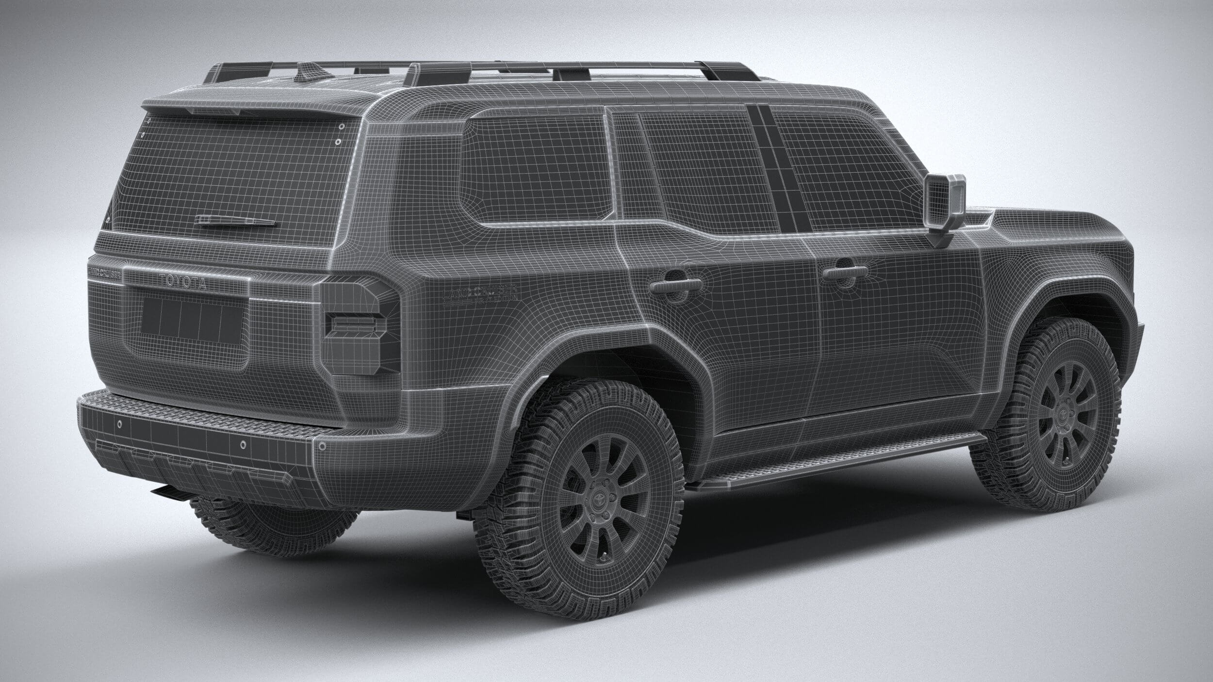 Toyota Land Cruiser 250 2025 - 3D Model by SQUIR