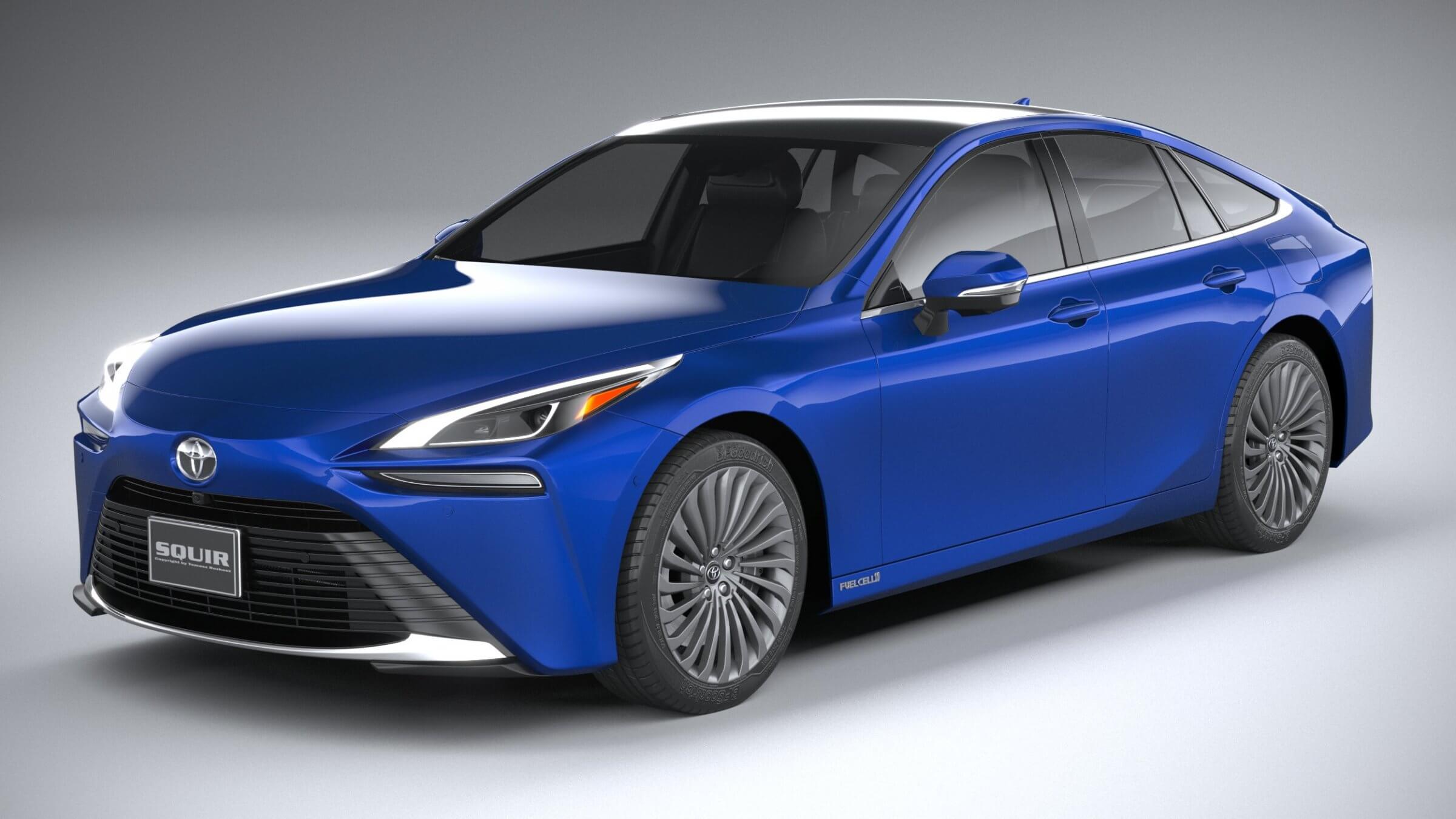 Toyota Mirai 2022 - 3D Model by SQUIR