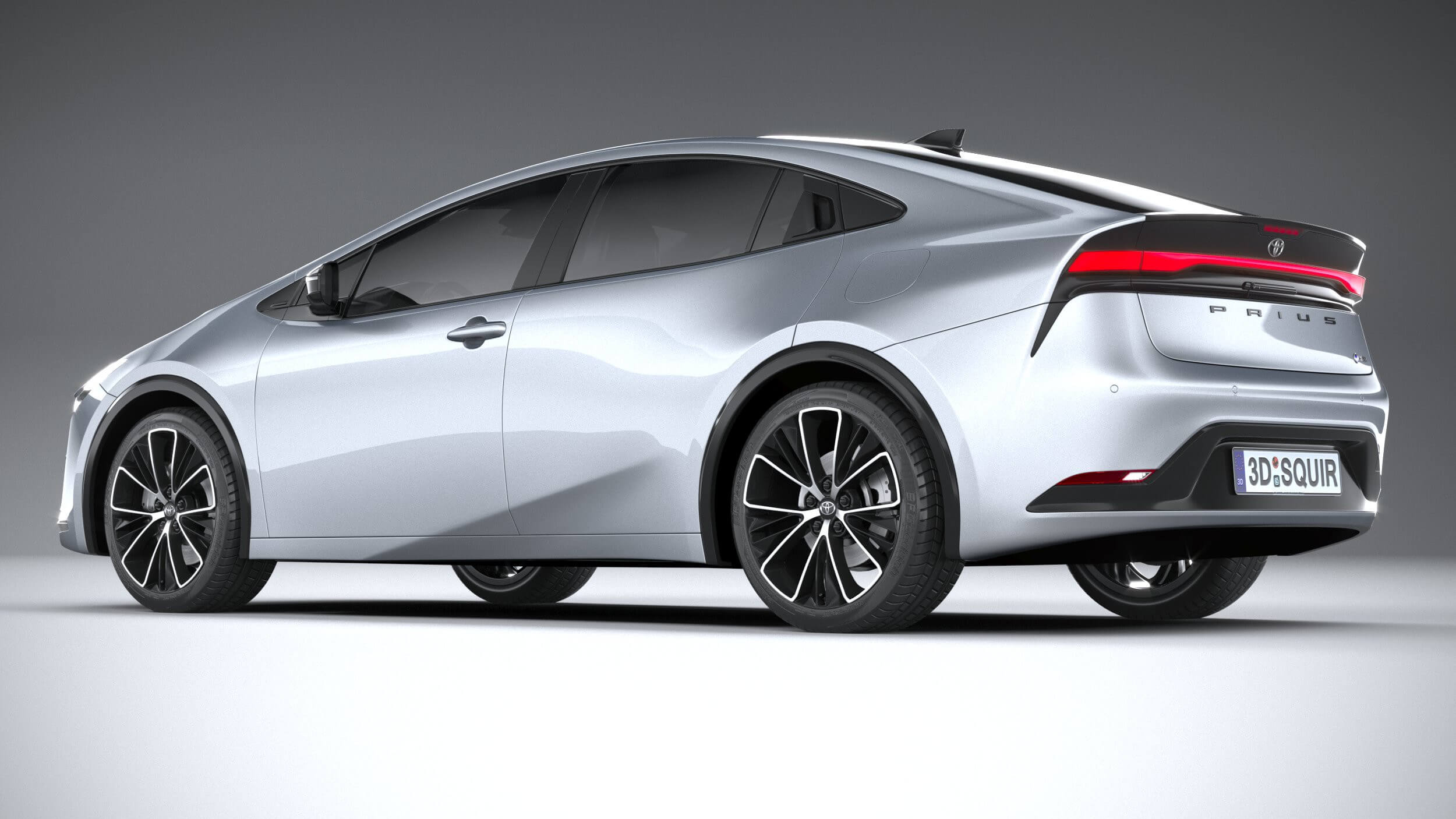 Prius Render Toyota Prius 2024 - 3D Model by SQUIR