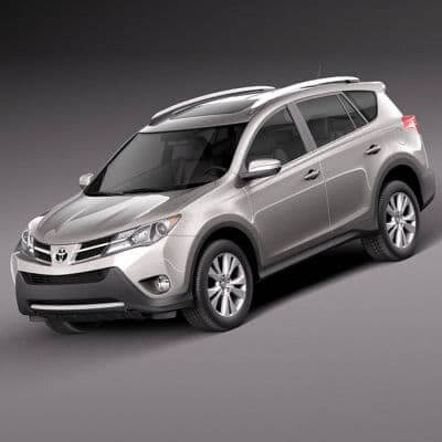 Toyota Rav4 2015 3d Model