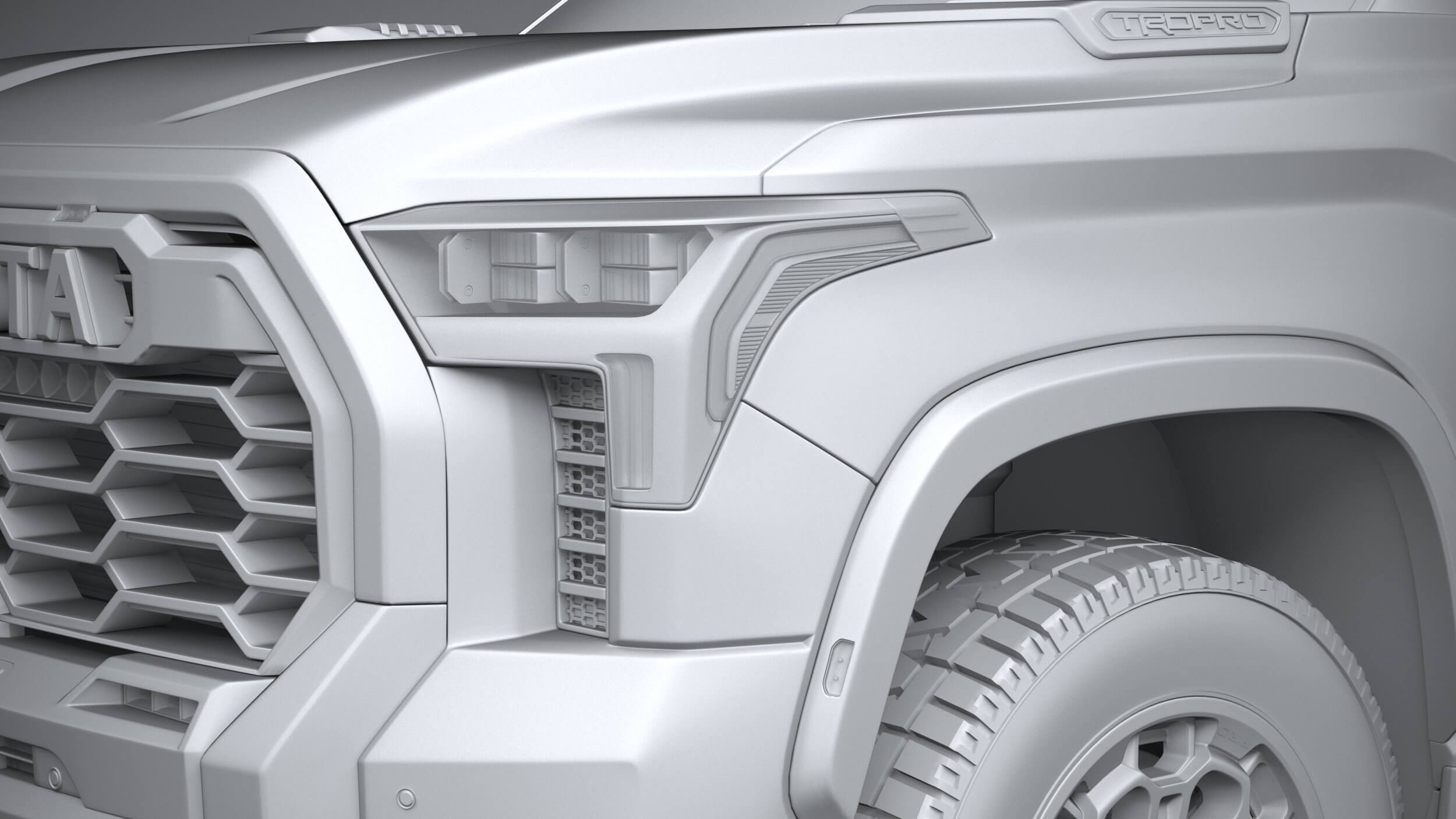 Toyota Tundra TRD Pro 2024 - 3D Model by SQUIR