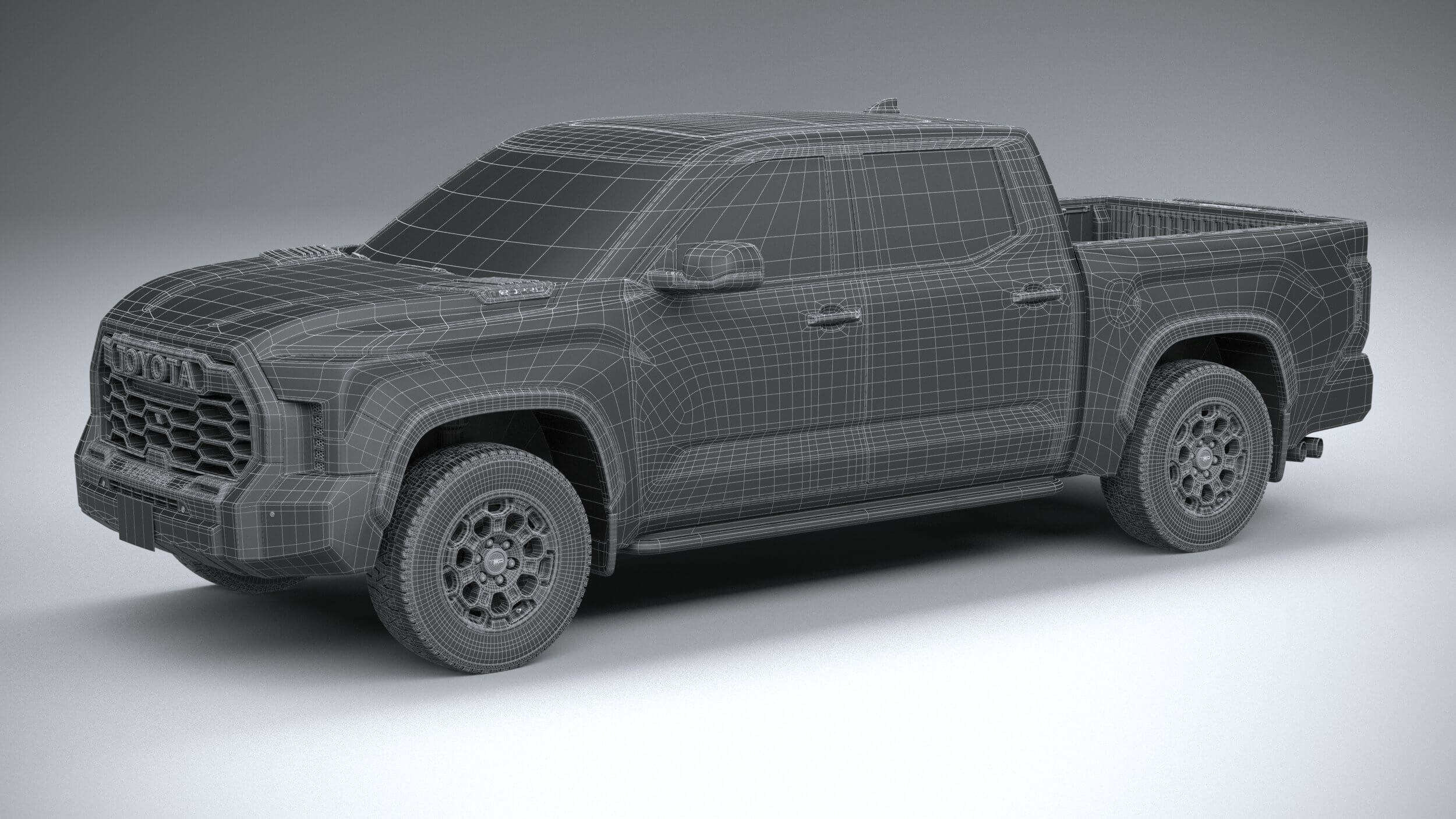 Toyota Tundra TRD Pro 2024 - 3D Model by SQUIR