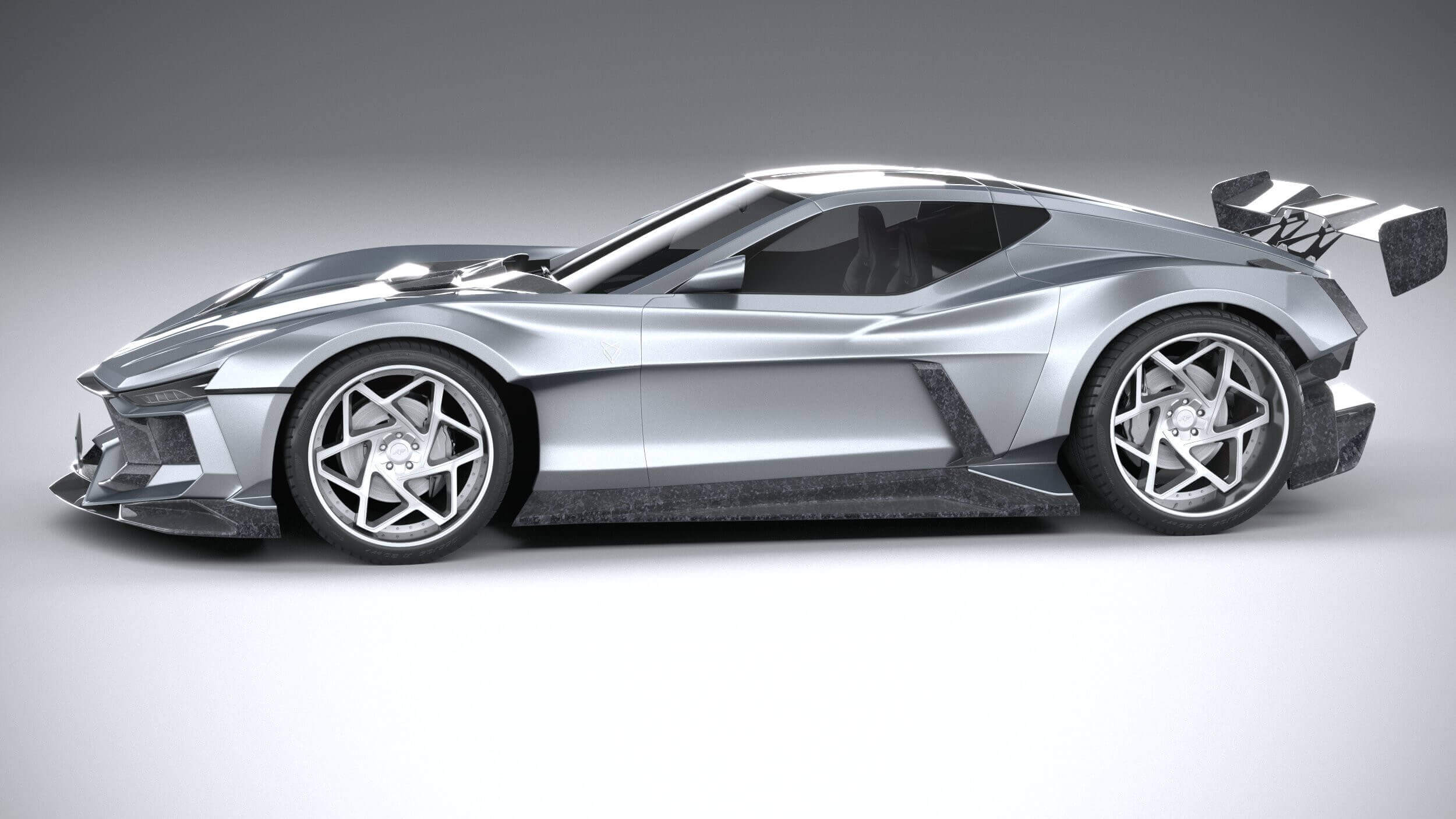 Valarra Corvette 2022 - 3D Model by SQUIR