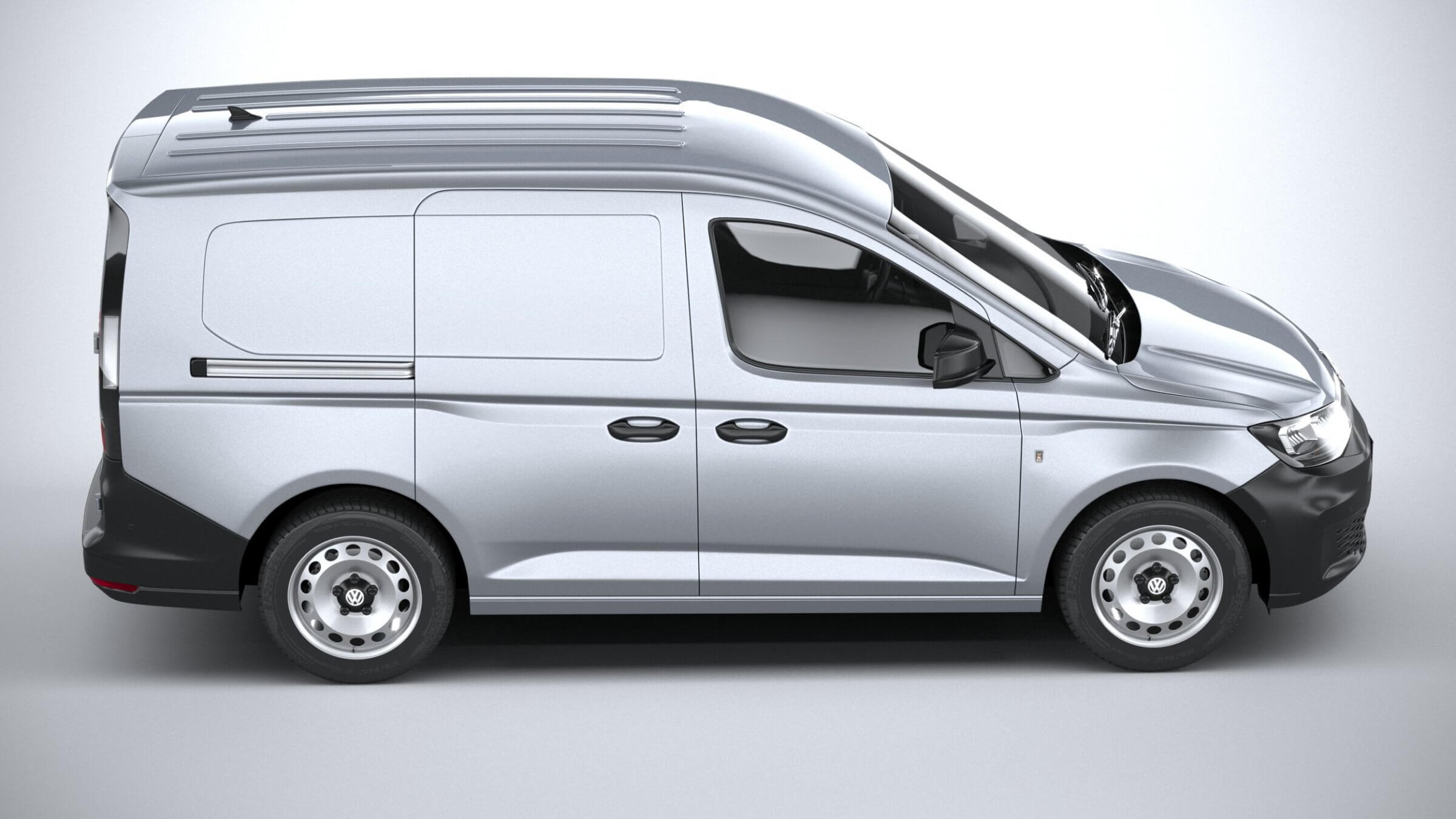 VW Caddy 3d модель