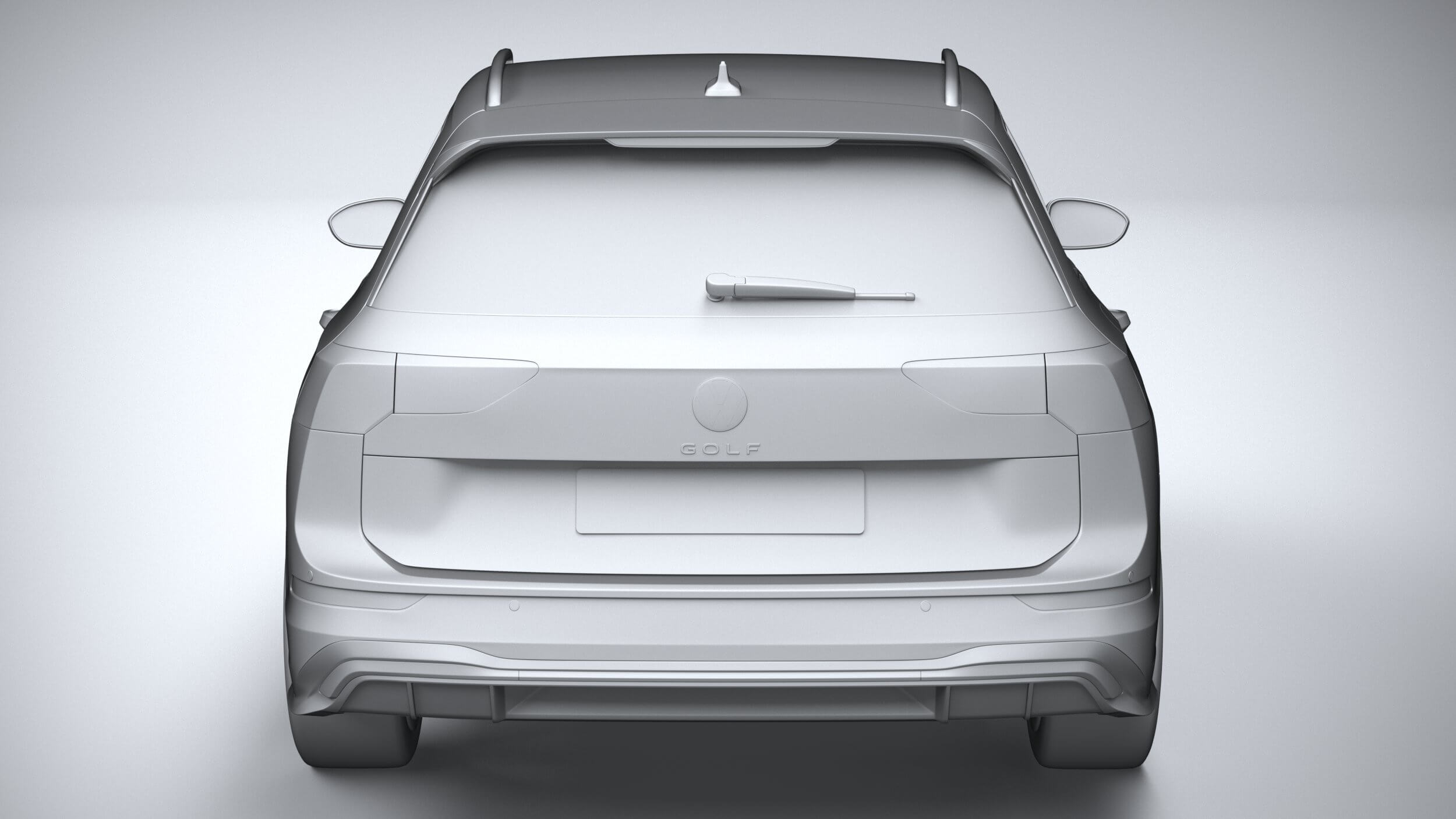 Volkswagen Golf GTE Variant 2024 - 3D Model by SQUIR