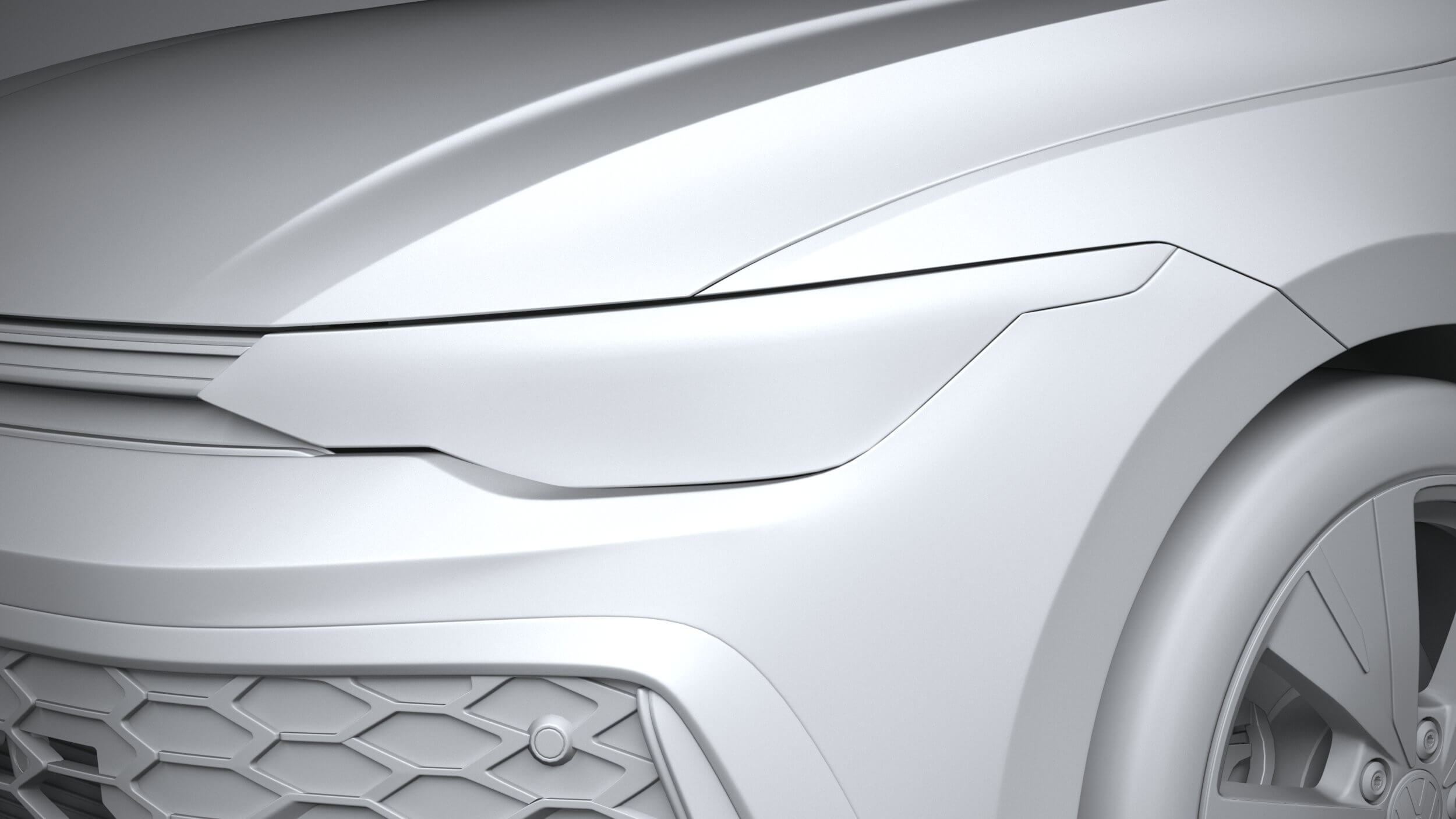Volkswagen Golf GTE Variant 2024 - 3D Model by SQUIR