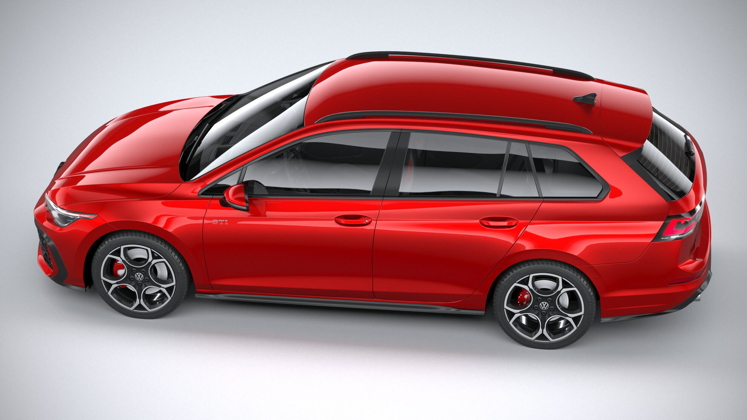 Volkswagen Golf GTI Variant 2024 - 3D Model by SQUIR