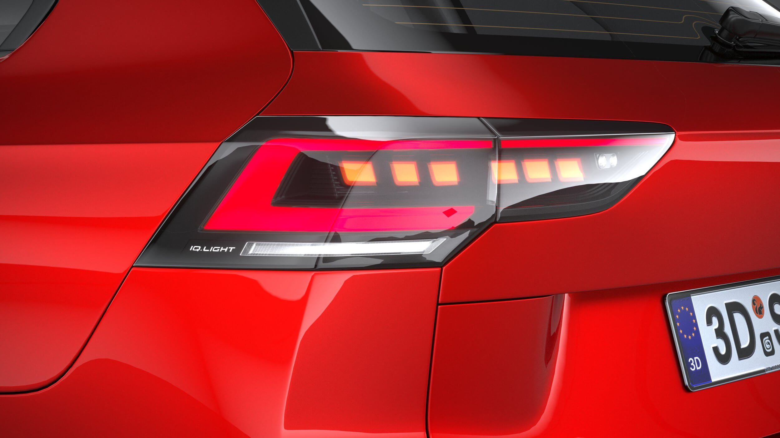 Volkswagen Golf GTI Variant 2024 - 3D Model by SQUIR