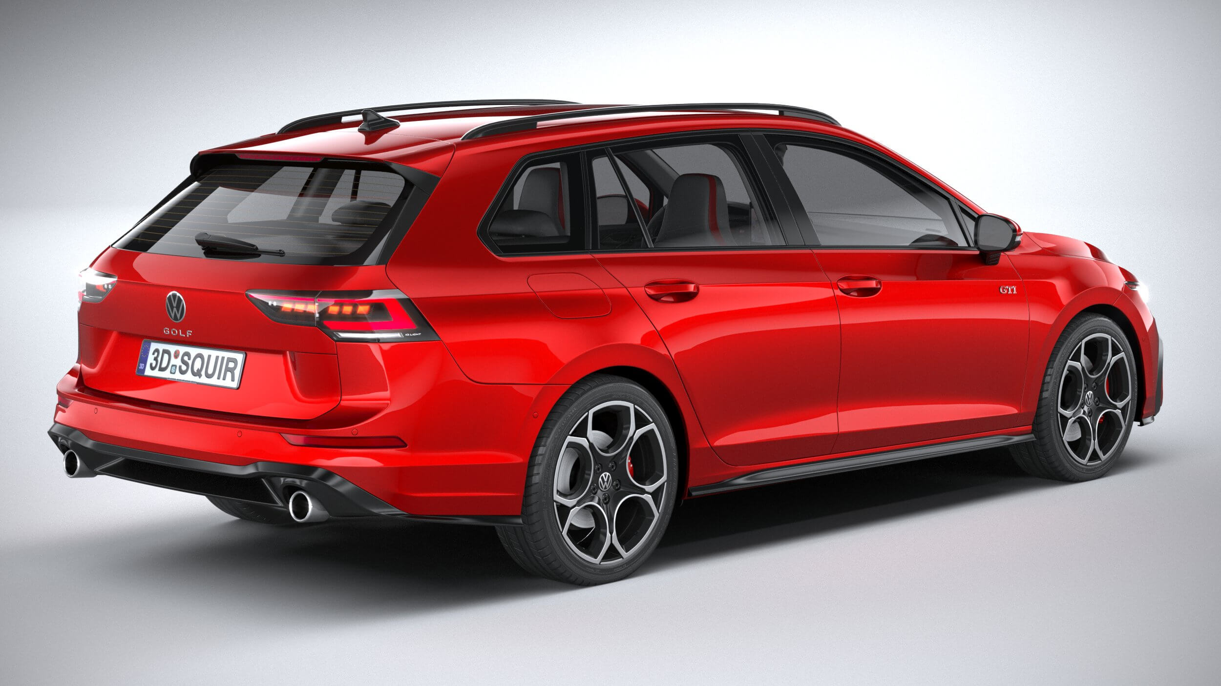 Volkswagen Golf GTI Variant 2024 - 3D Model by SQUIR
