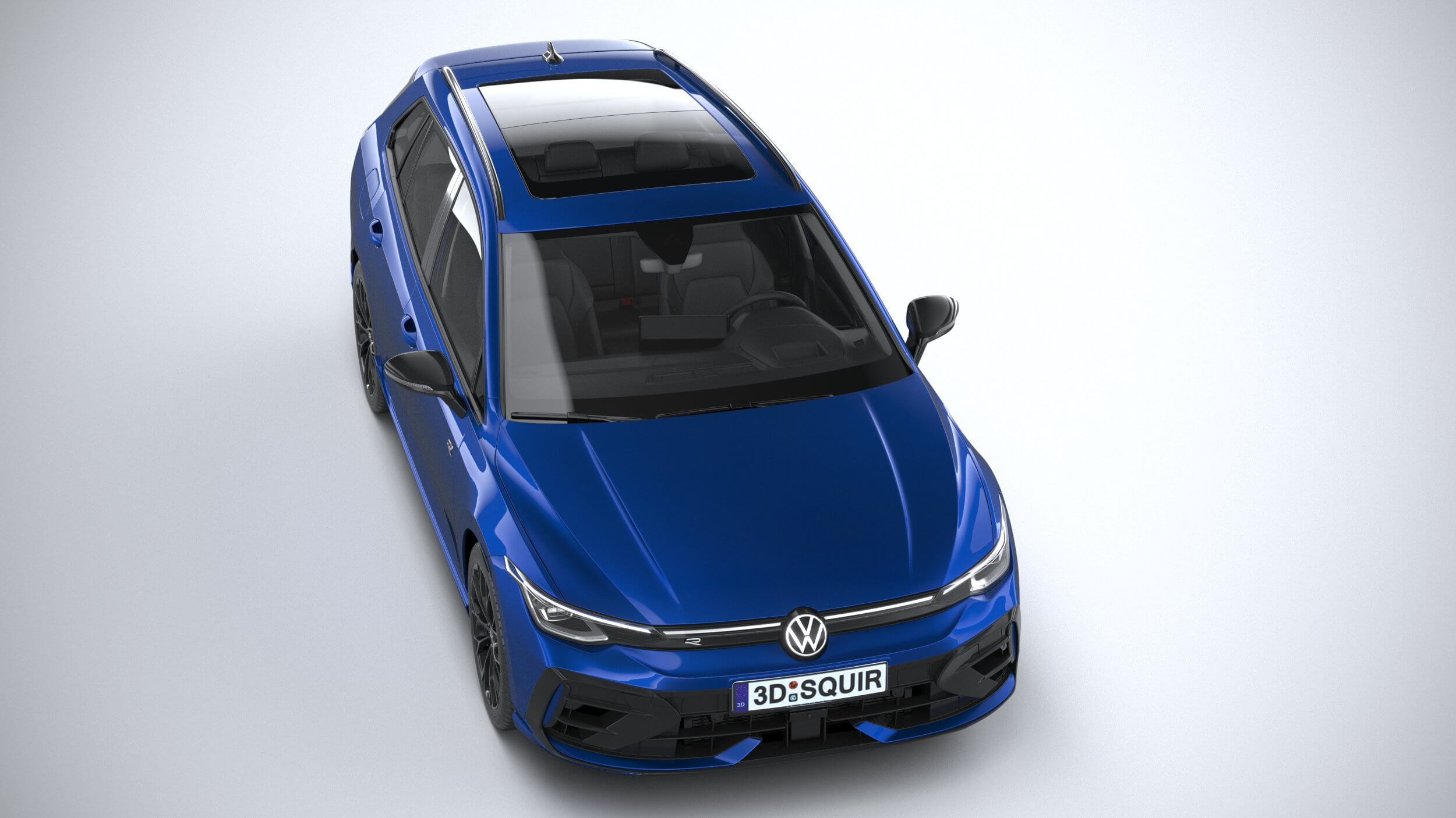 Volkswagen Golf R Variant 2025 - 3D Model by SQUIR
