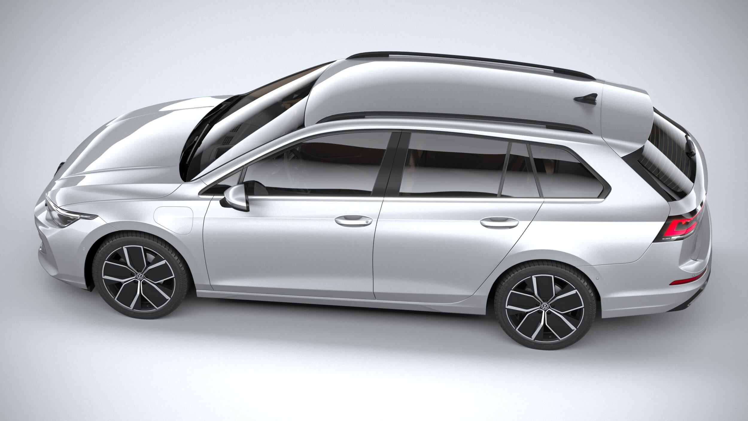 Volkswagen Golf Variant 2024 - 3D Model by SQUIR