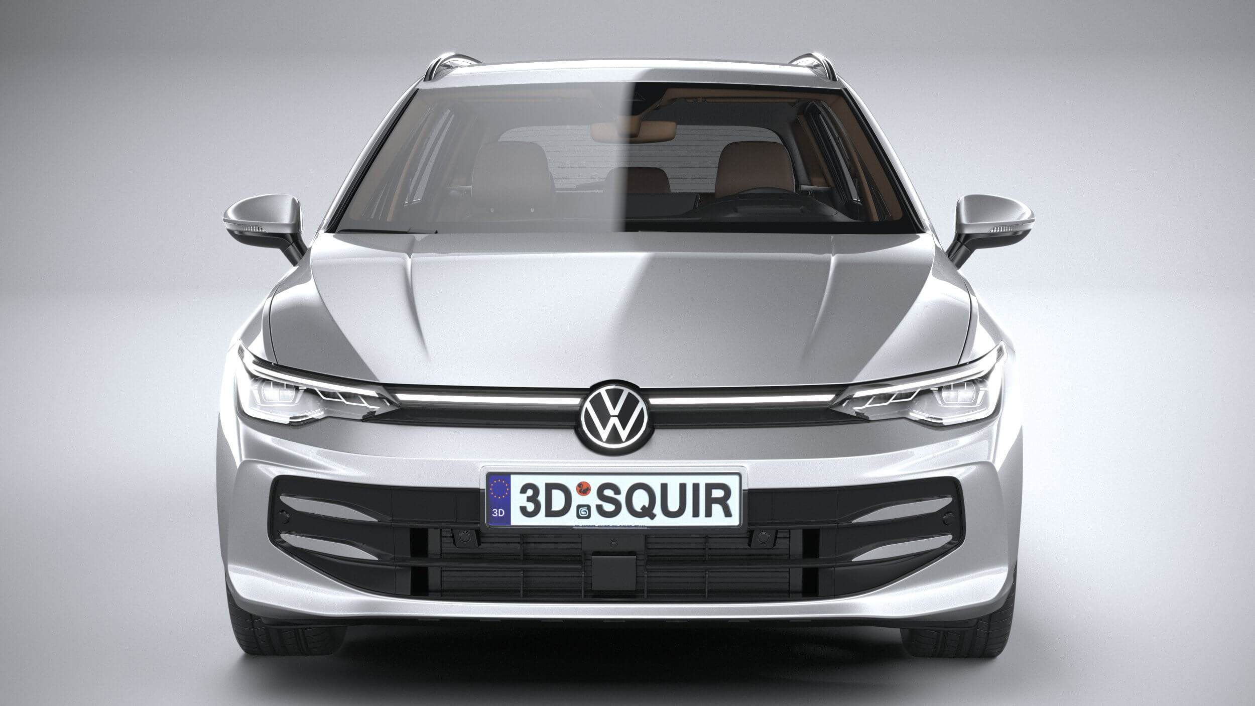 Volkswagen Golf Variant 2024 - 3D Model by SQUIR