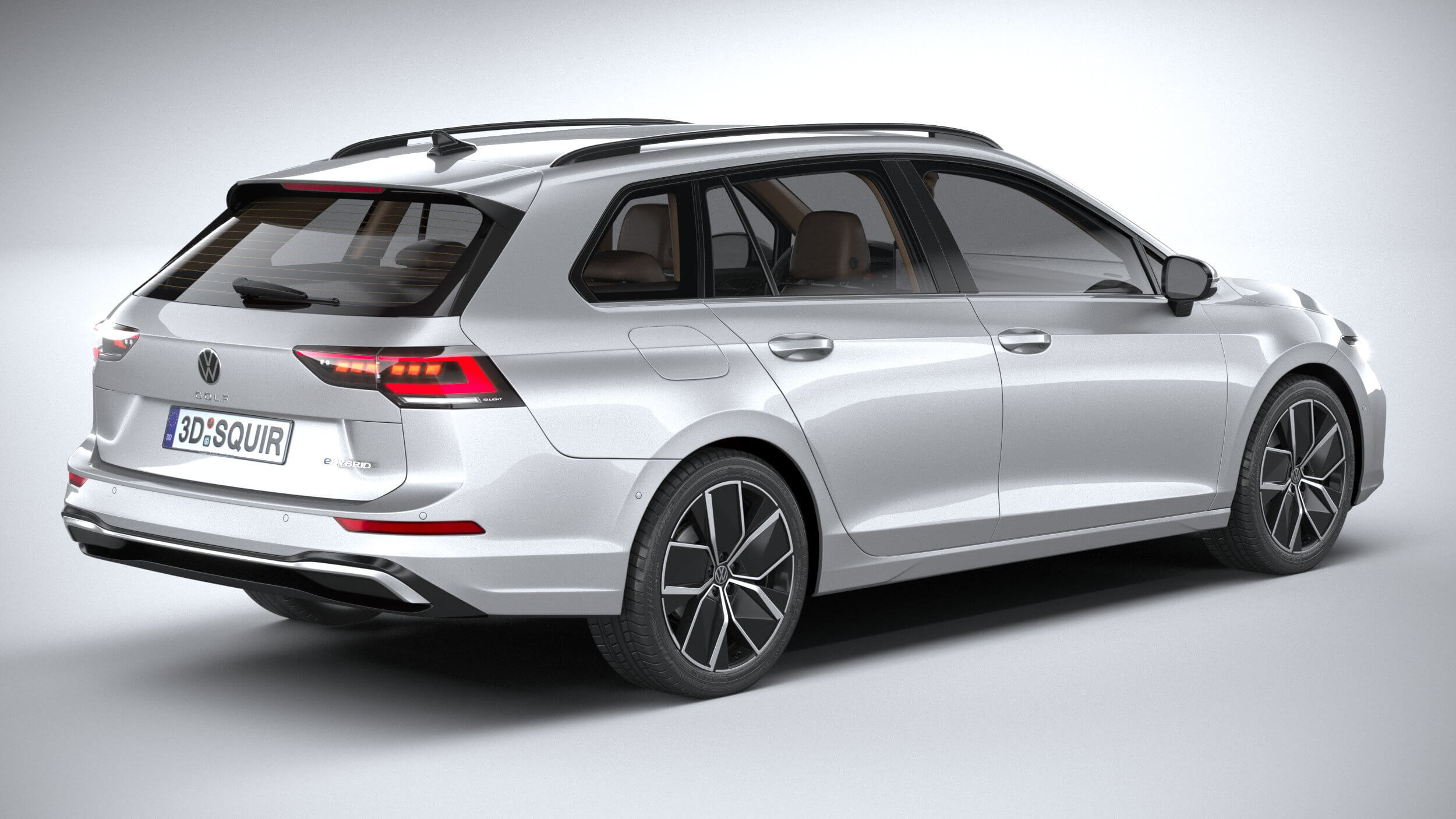 Volkswagen Golf Variant 2024 - 3D Model by SQUIR