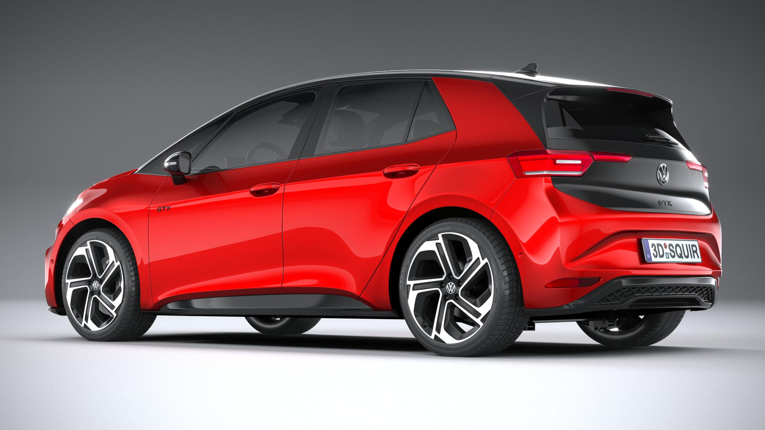 Volkswagen ID.3 GTX 2025 - 3D Model by SQUIR