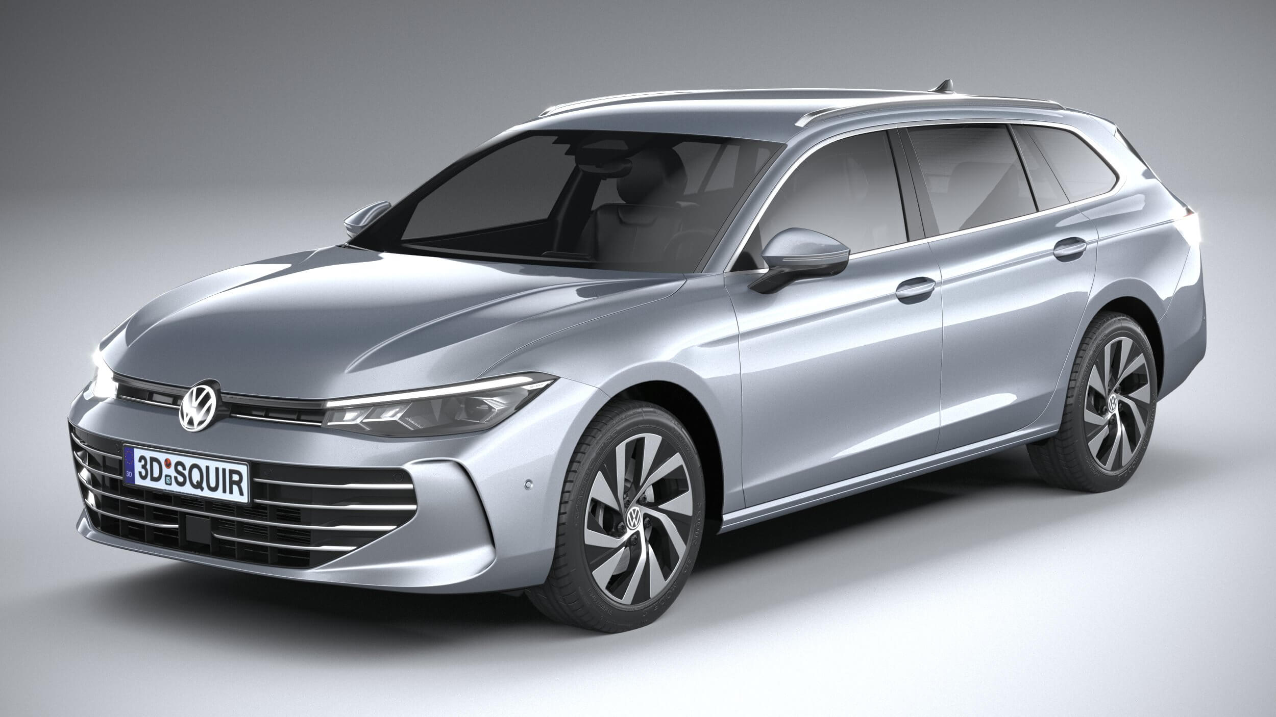 Volkswagen Passat Variant Business 2024 - 3D Model by SQUIR