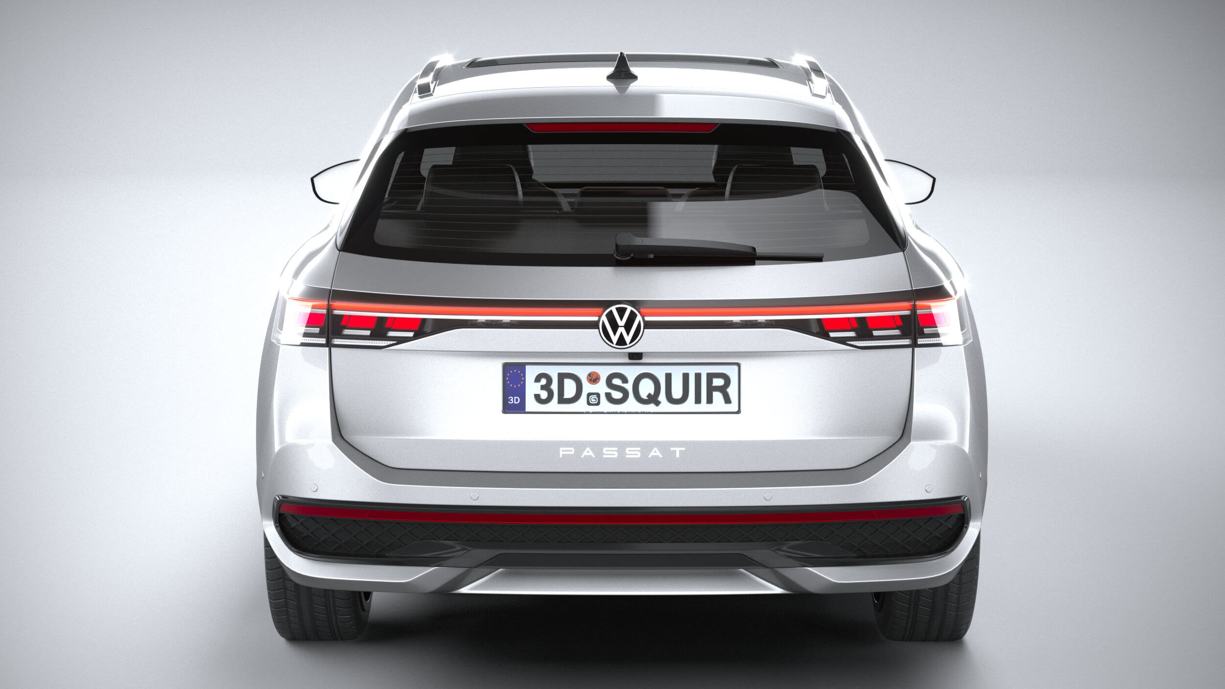 Volkswagen Passat Variant R 2024 - 3D Model by SQUIR