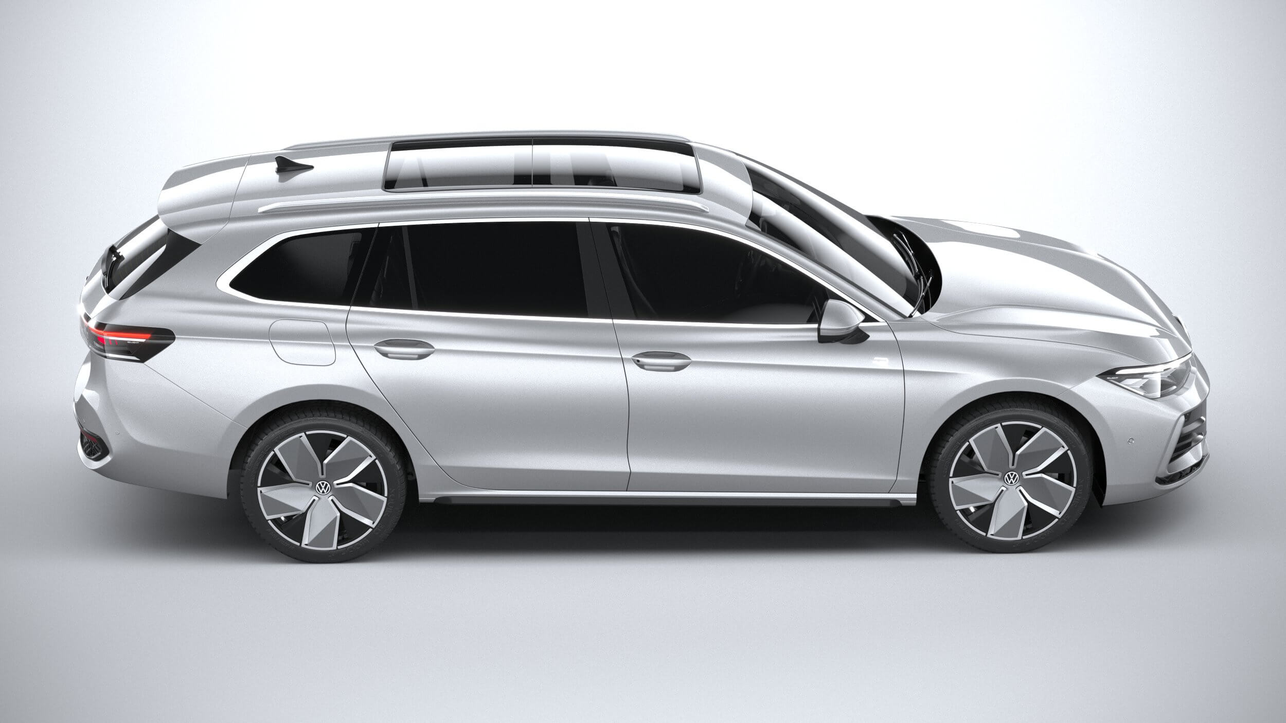 Volkswagen Passat Variant R 2024 - 3D Model by SQUIR