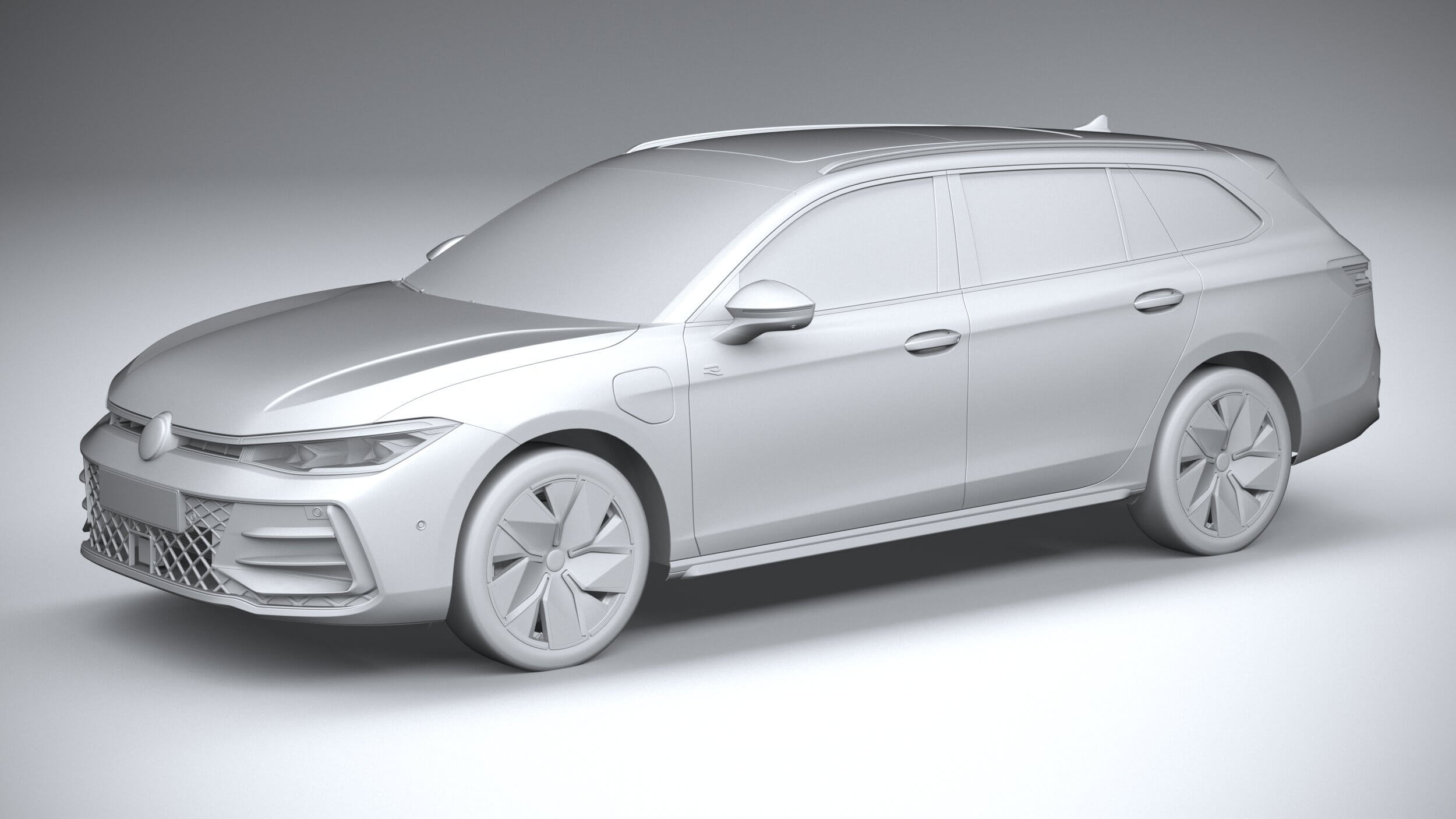 Volkswagen Passat Variant R 2024 - 3D Model by SQUIR